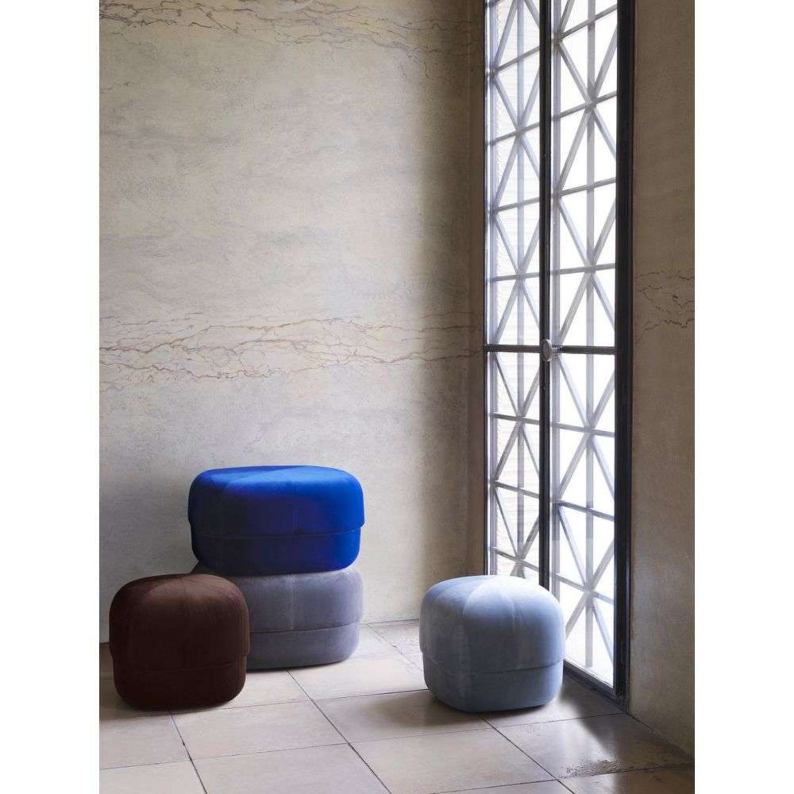 Circus Pouf Small Beige - Normann Copenhagen