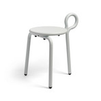 Chaise Lasso, bleu clair, métal, hauteur 58 cm - &Klevering