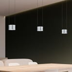 BANKAMP Impulse LED hanglamp 3-lamp nikkel