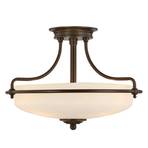 Griffin ceiling lamp, 43 cm, bronze