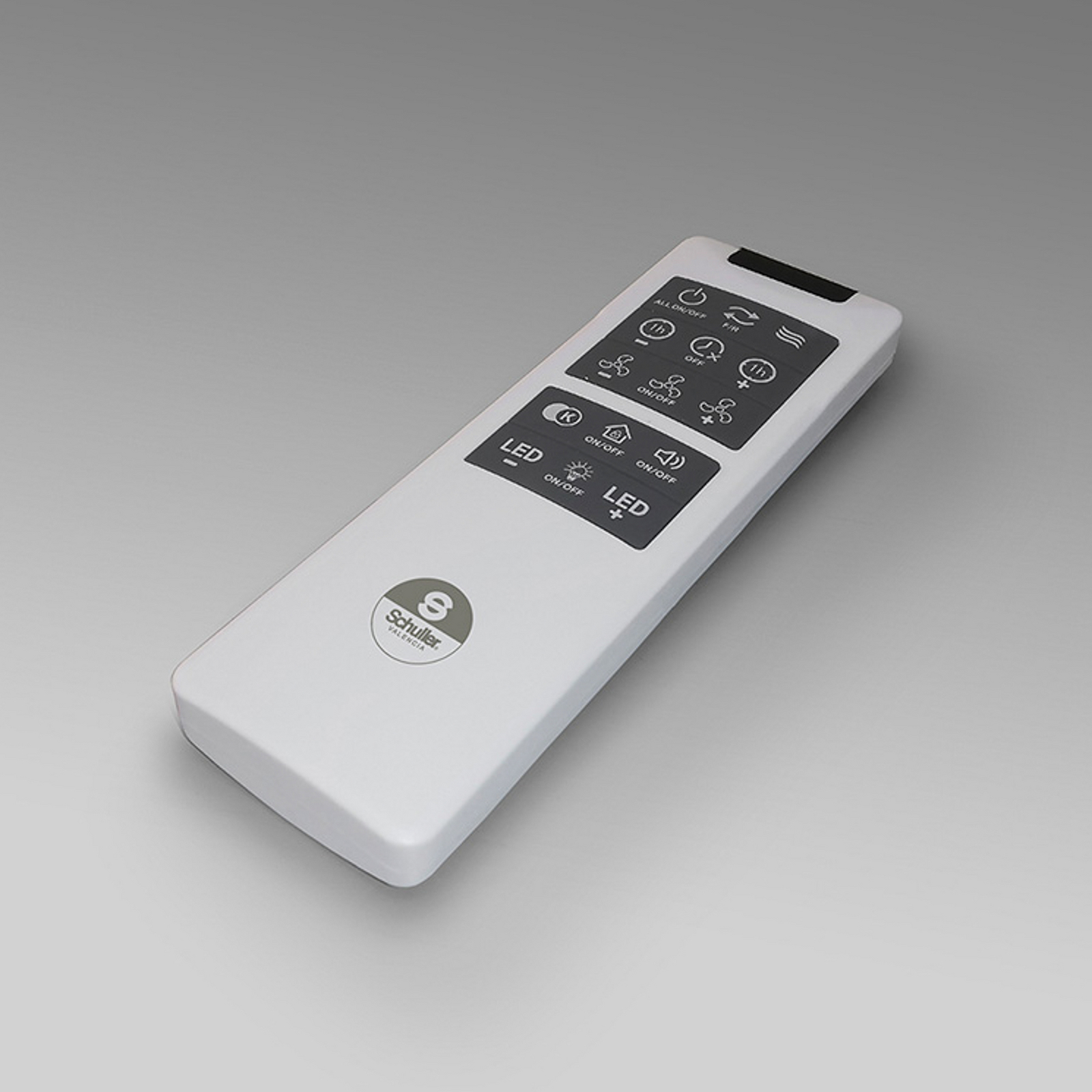 LED stropni ventilator Tropic, bel, Ø 76 cm, tih, CCT