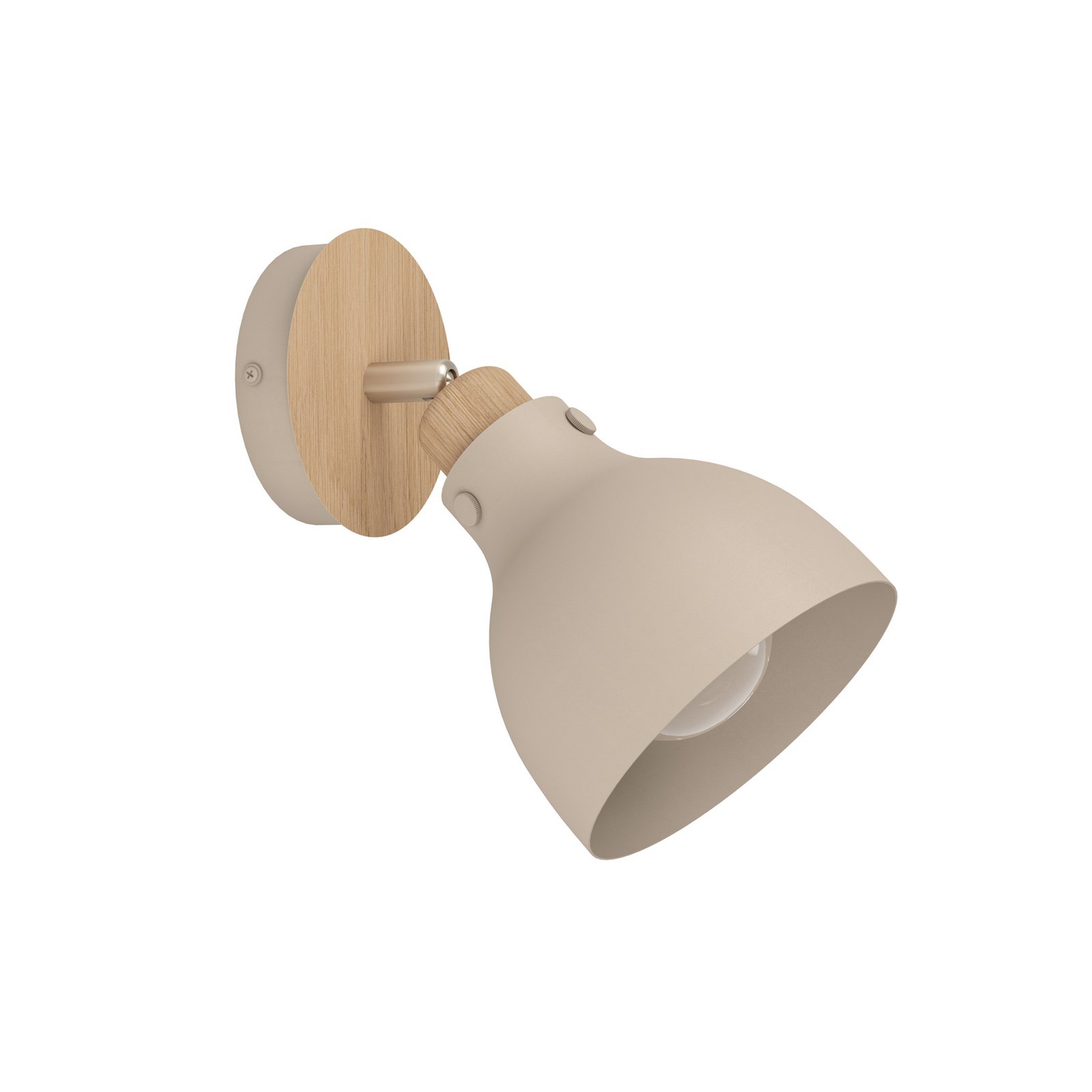 Wandleuchte Arrecife sand/Holzoptik