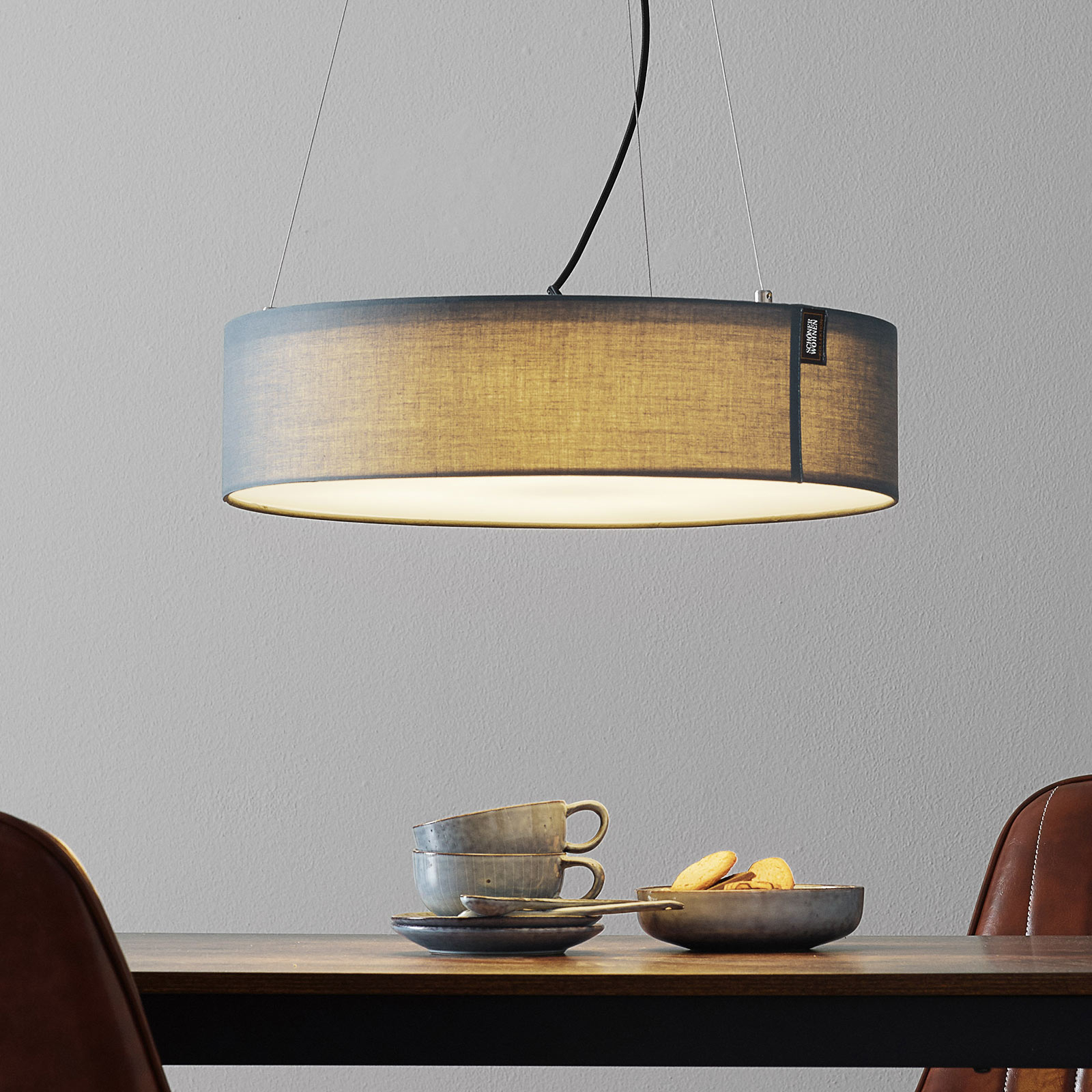 Schöner Wohnen Pina pendant light dark grey