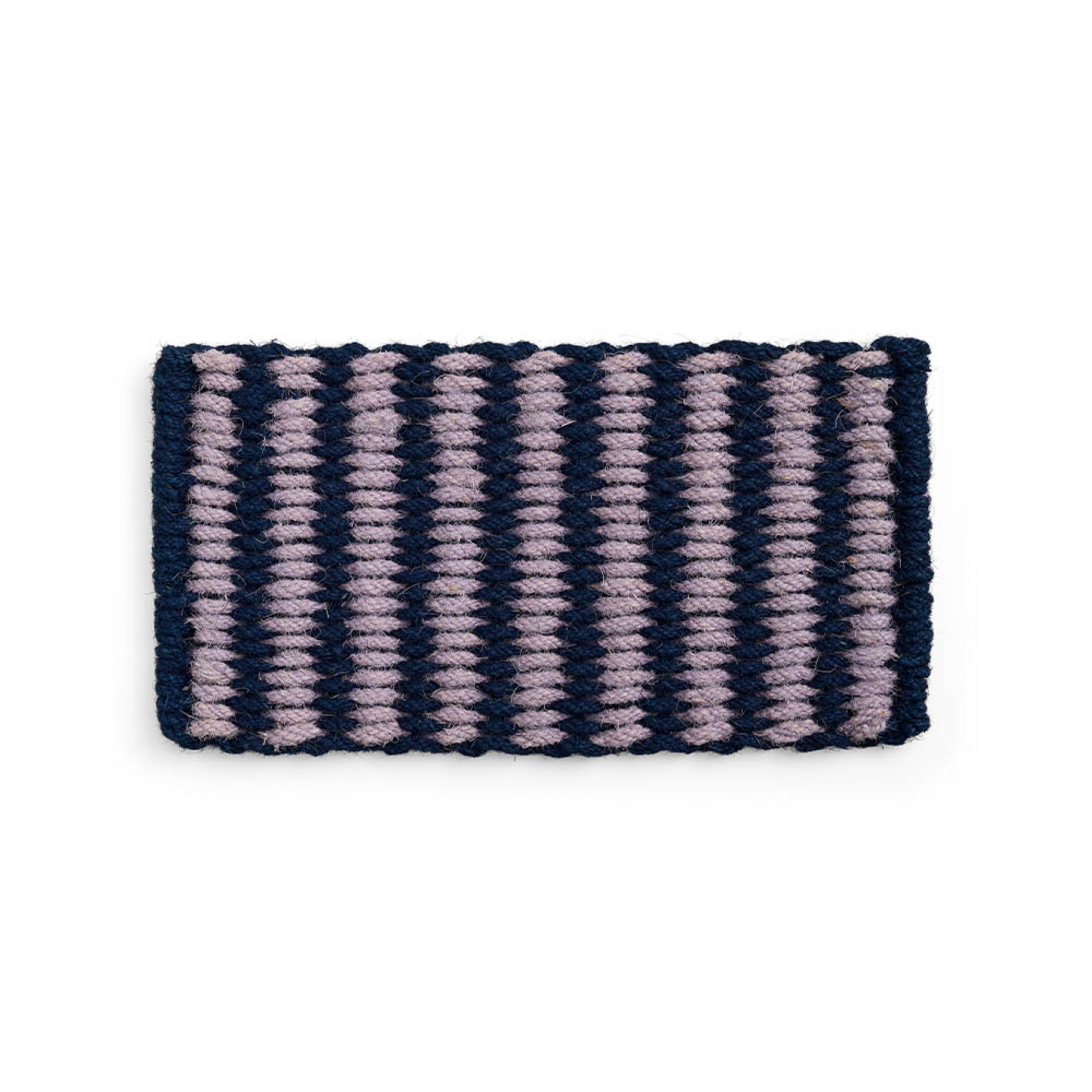 Coco Stripe Wide Tappetino per Porta Lavender/Navy - Hay