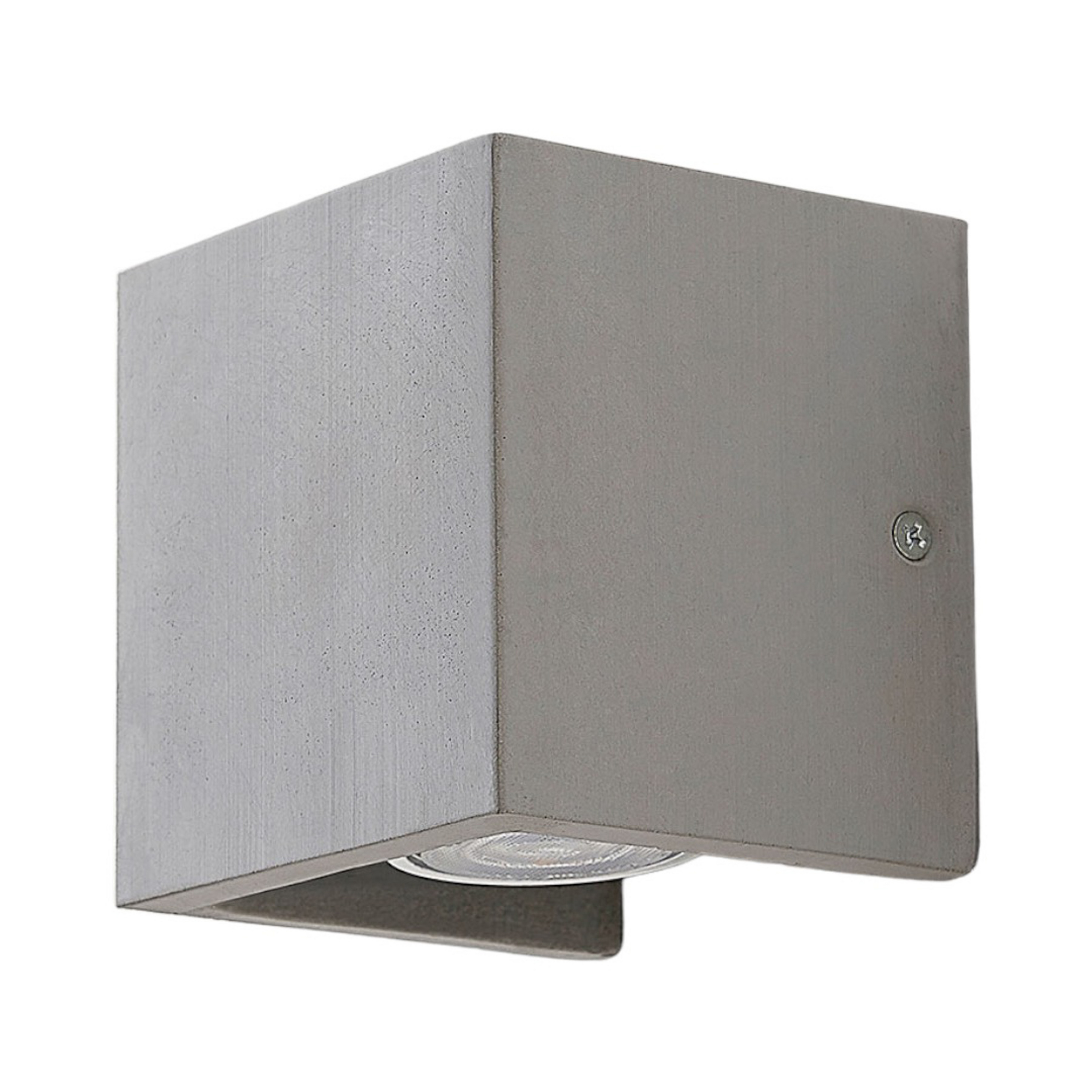 Gerda Down Wall Lamp Concrete - Lindby