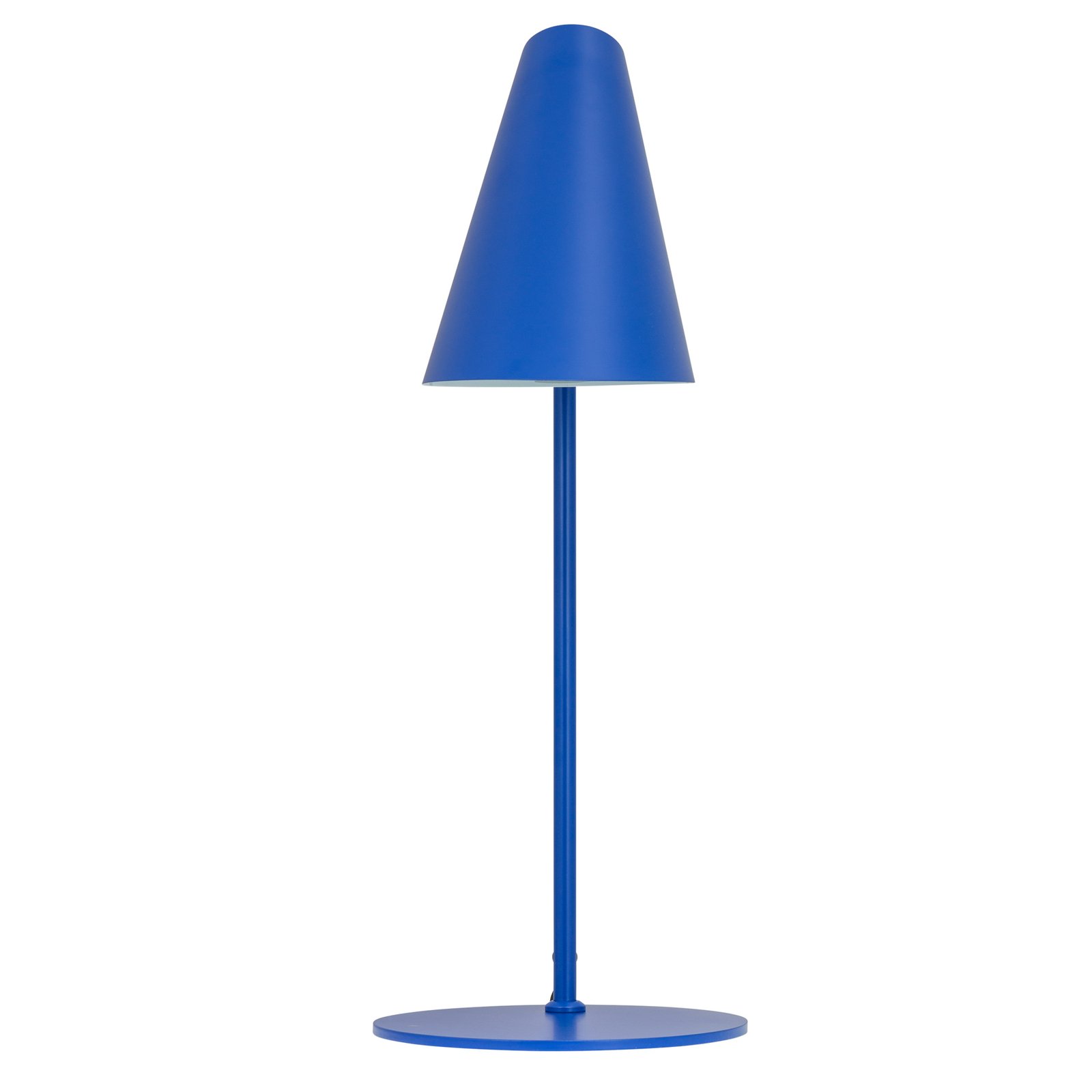 Dyberg Larsen Cale lámpara de mesa, azul oscuro