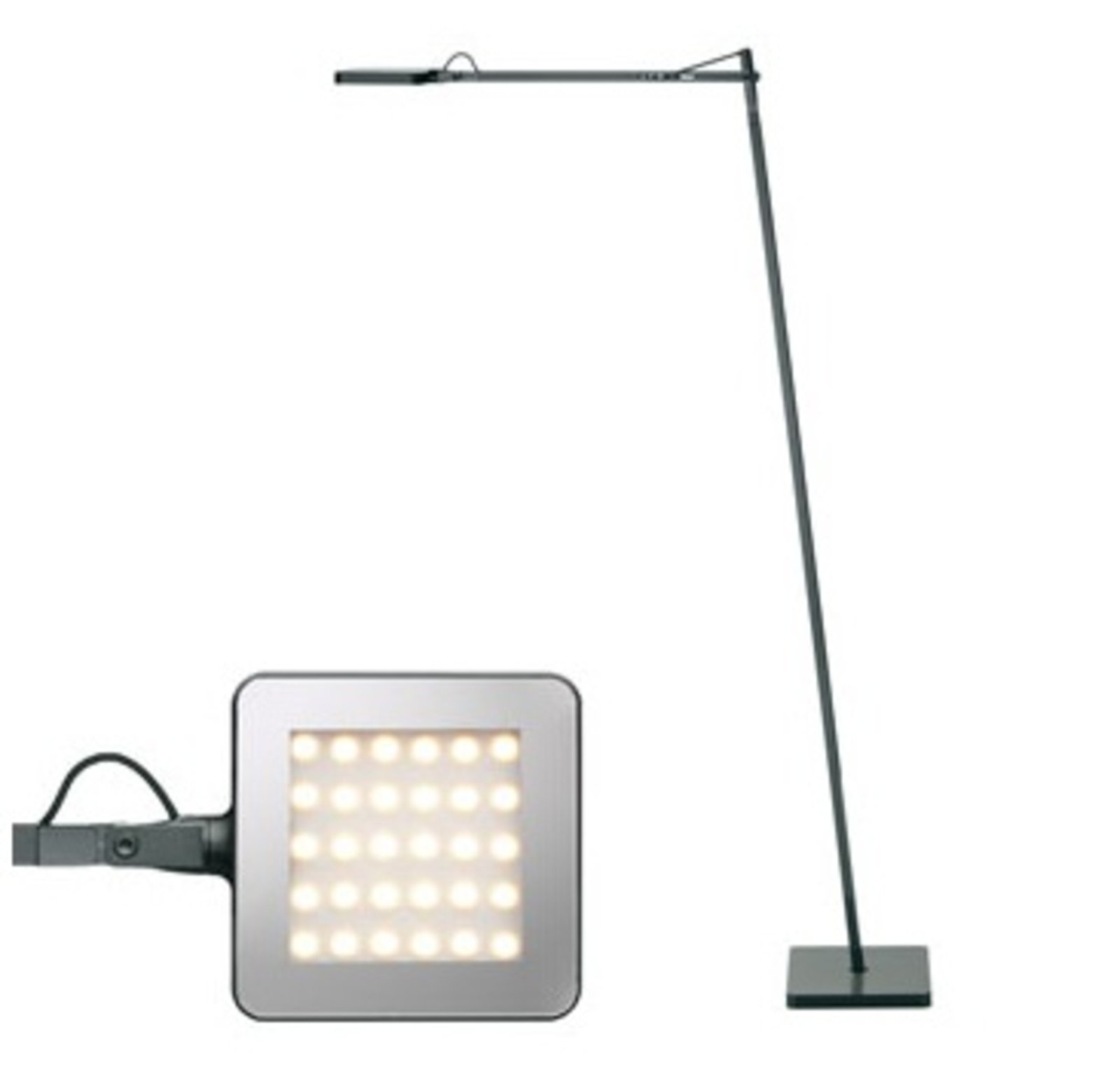 Kelvin LED F Golvlampa Antracit - Flos