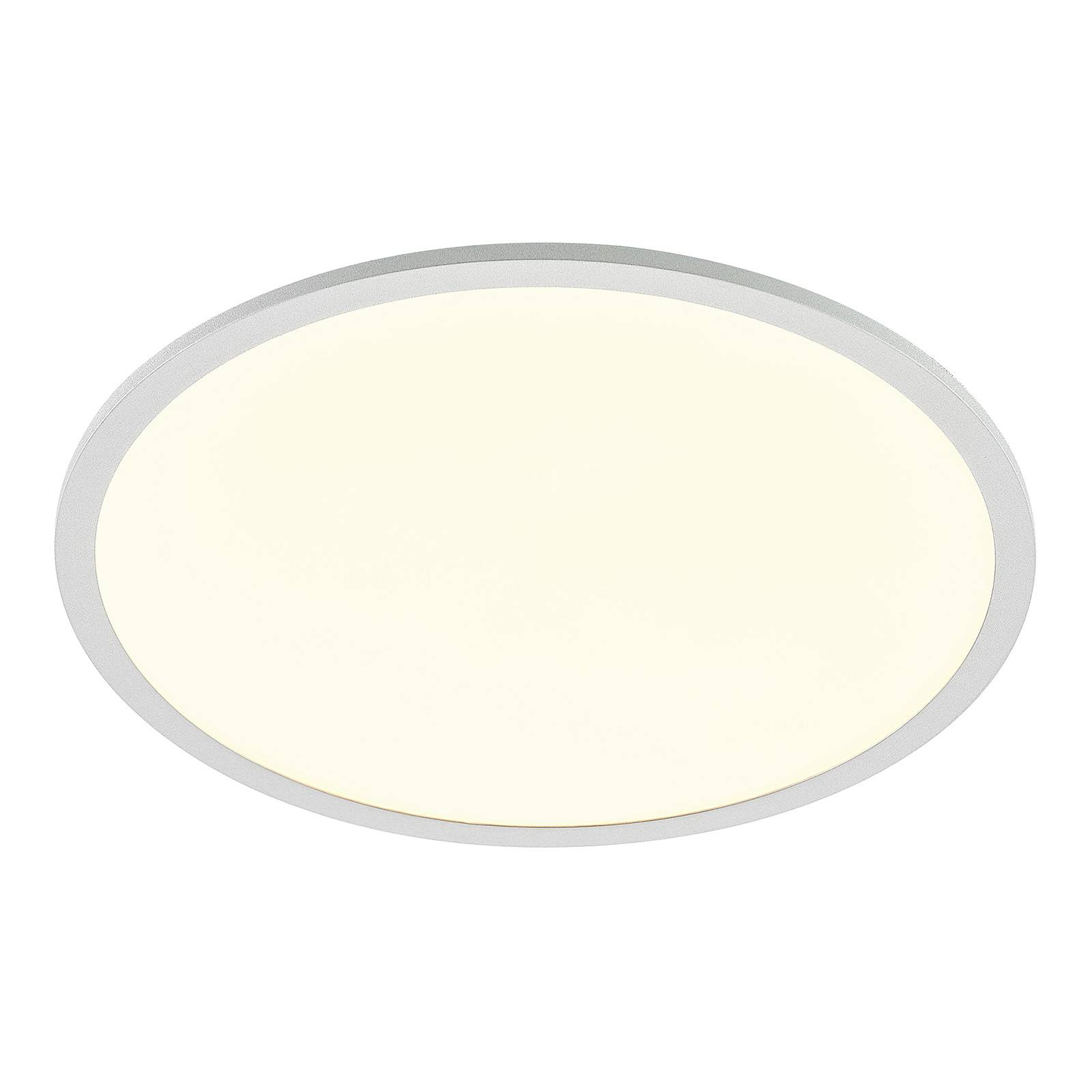 Lindby LED Panel - Kitchen - Flush Ceiling Light - dimmable - Modern - White