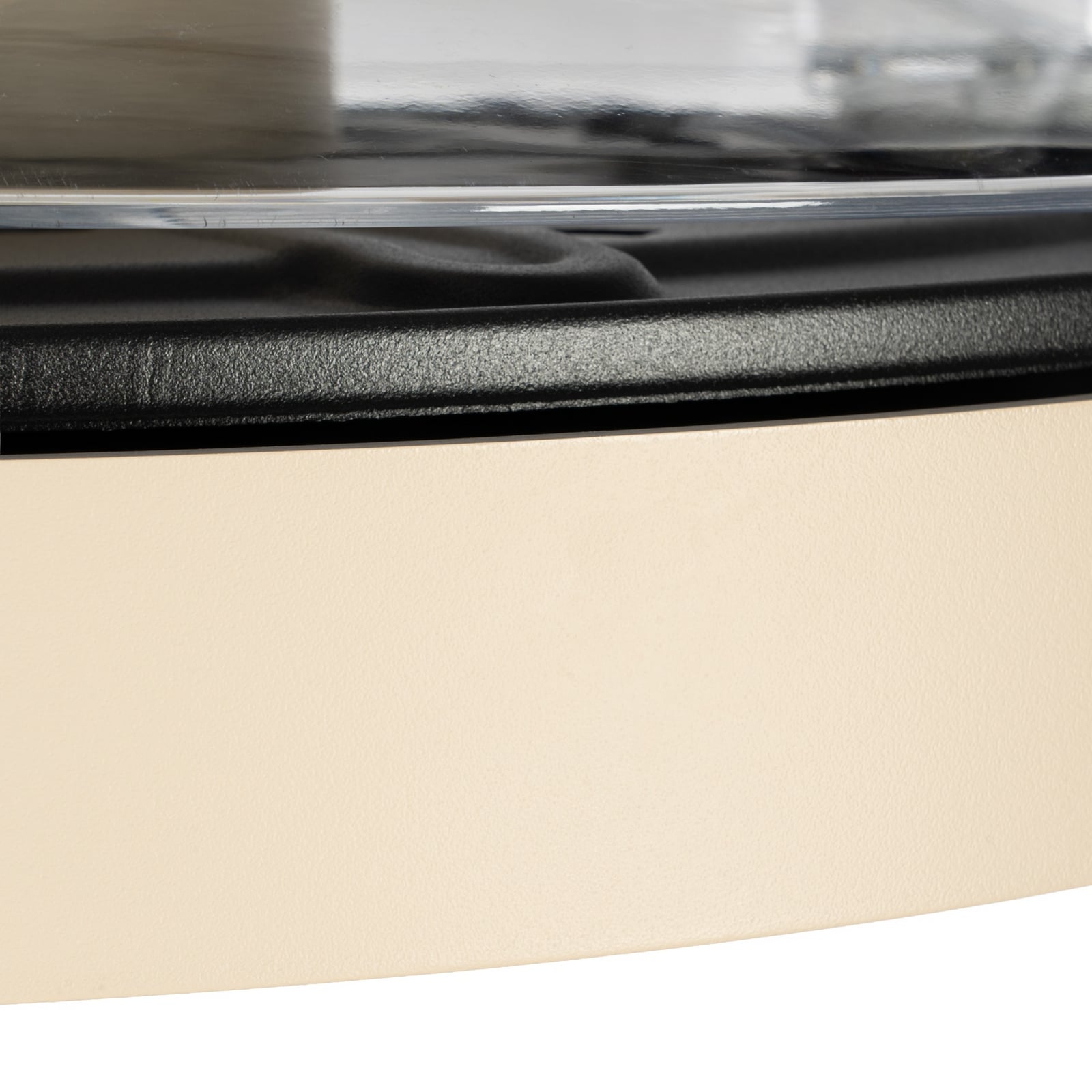 Orasu LED-loftventilator, Ø 107 cm, beige, CCT – Lindby