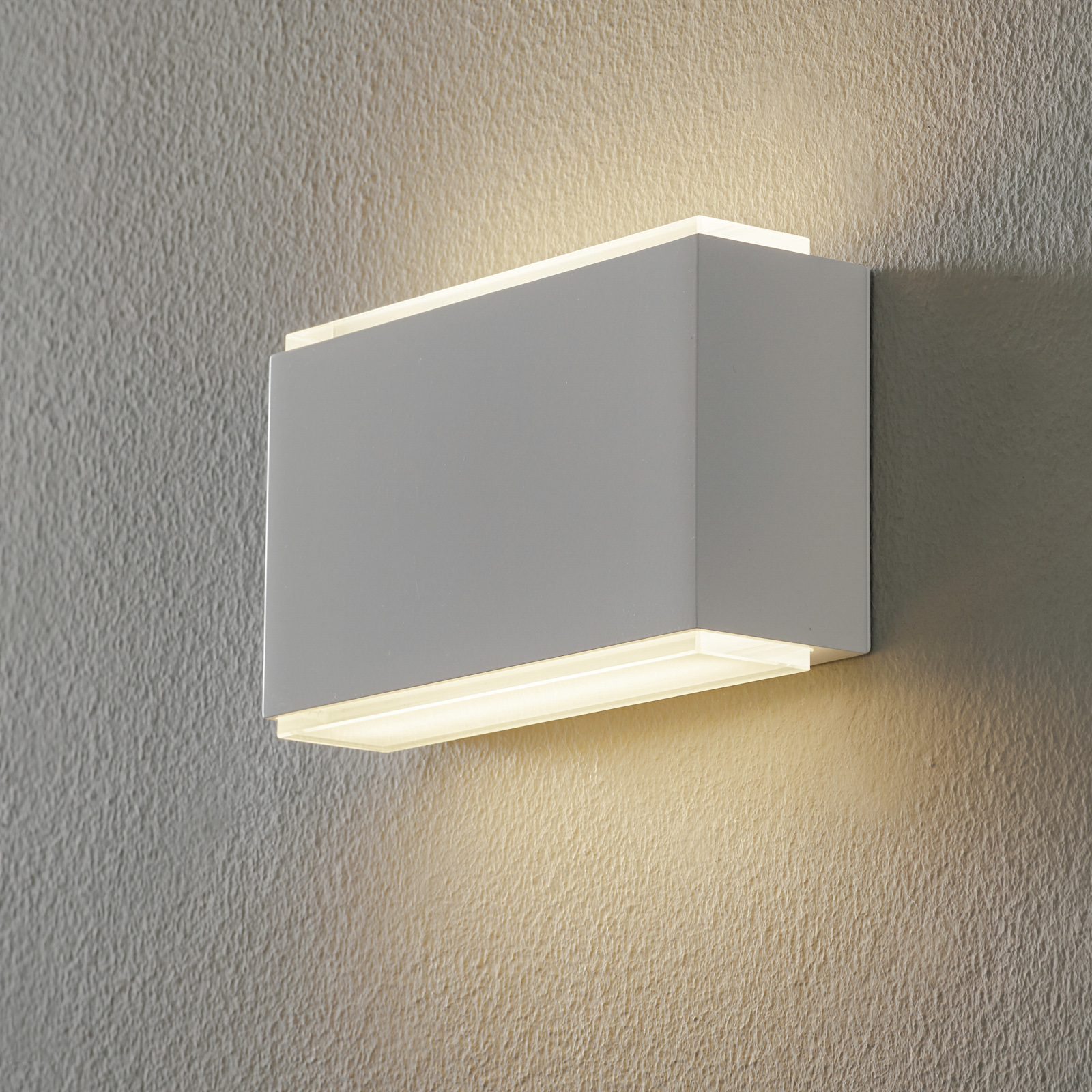 BEGA 23015 LED-væglampe 3000 K 18 cm hvid 1.260 lm