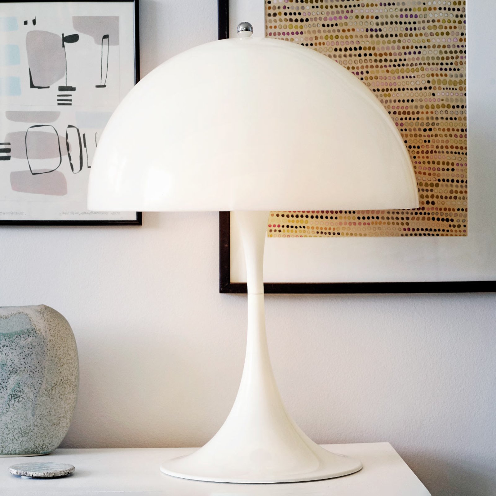 Louis Poulsen Panthella lámpara de mesa de diseño