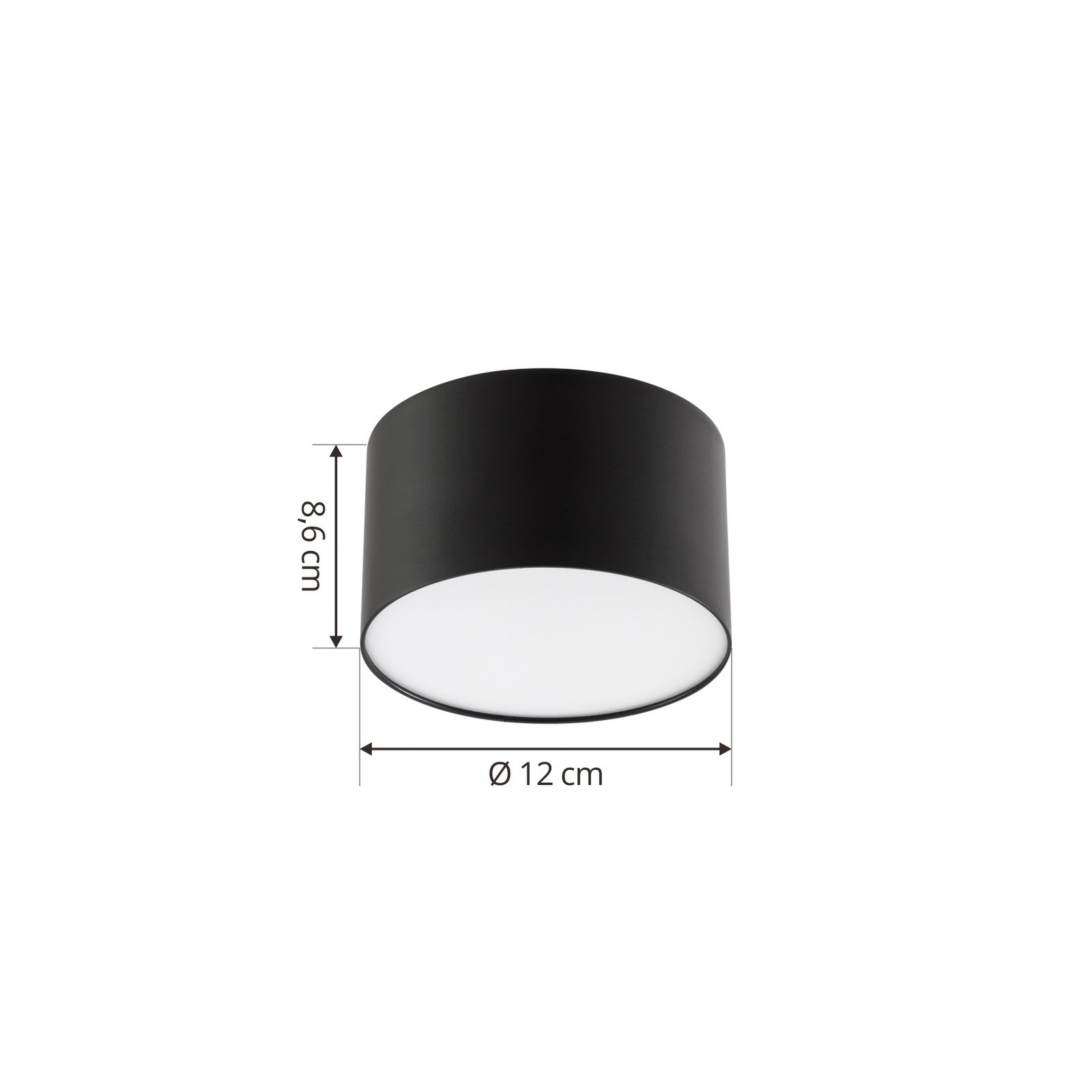 Nivoria LED Spot Ø11 Black - Lindby