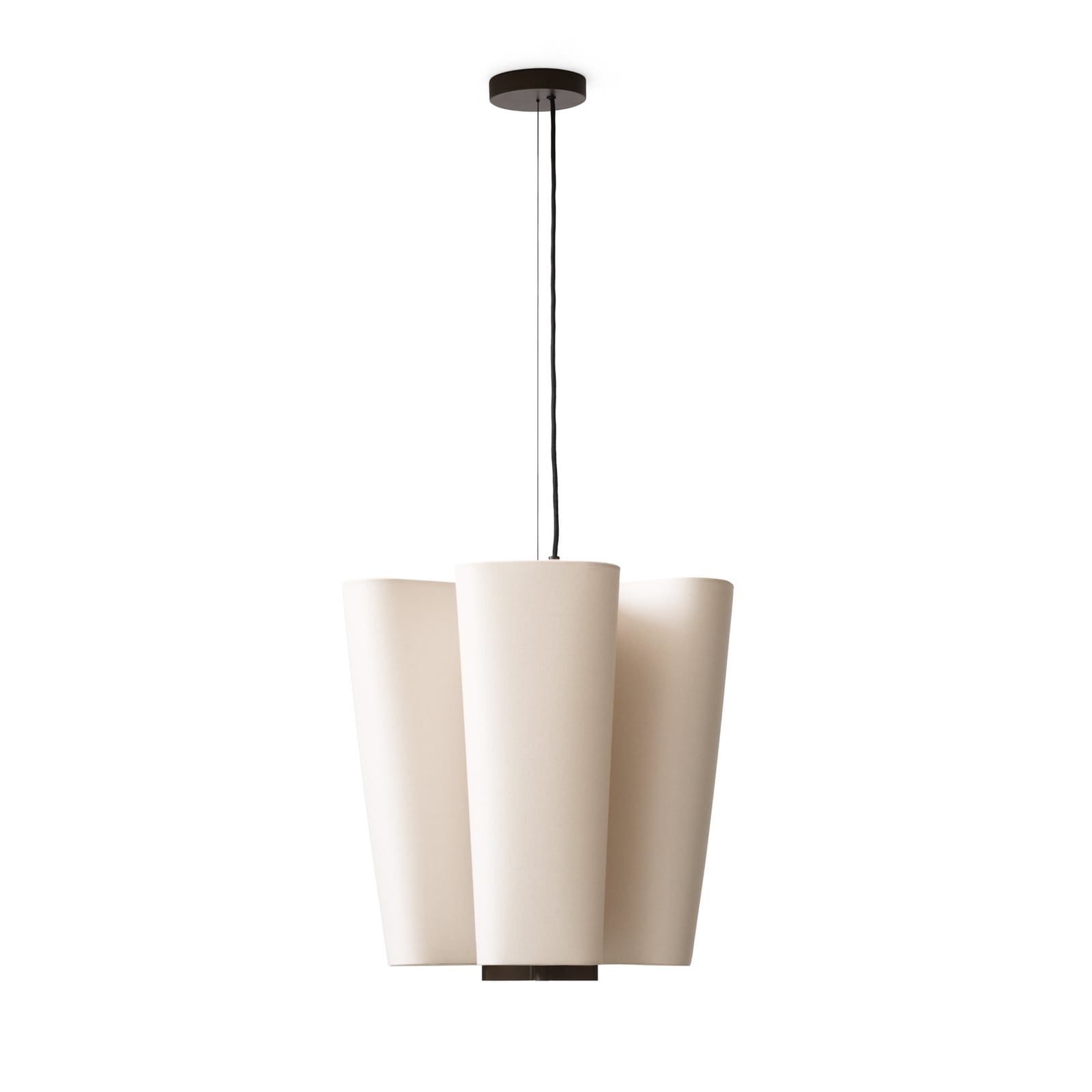Bella SC114 Hängelampe, Ø 48 cm, beige, 4-flg. - &TRADITION Bella SC114 Hängelampe, Ø 48 cm, beige, 4-flg. - &TRADITION