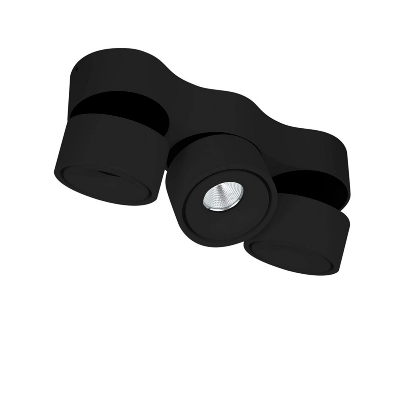 Rotari 3 LED Overflatemontert spot 3x8,9W Svart - Arcchio