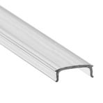 SLC profilafdækning A1/A2/A3/A4/A5, 2 m, transparent, flad