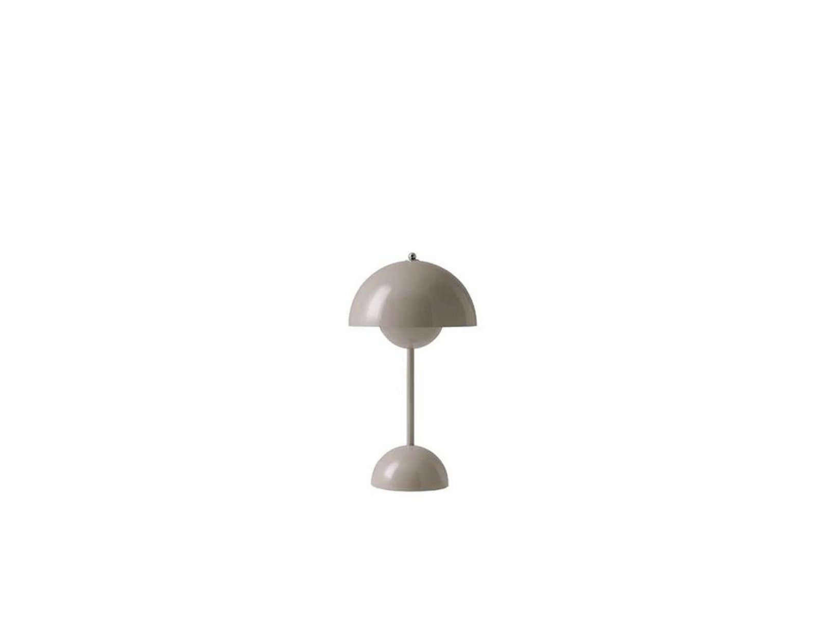 Flowerpot VP9 Portable Table Lamp Grey Beige - &Tradition