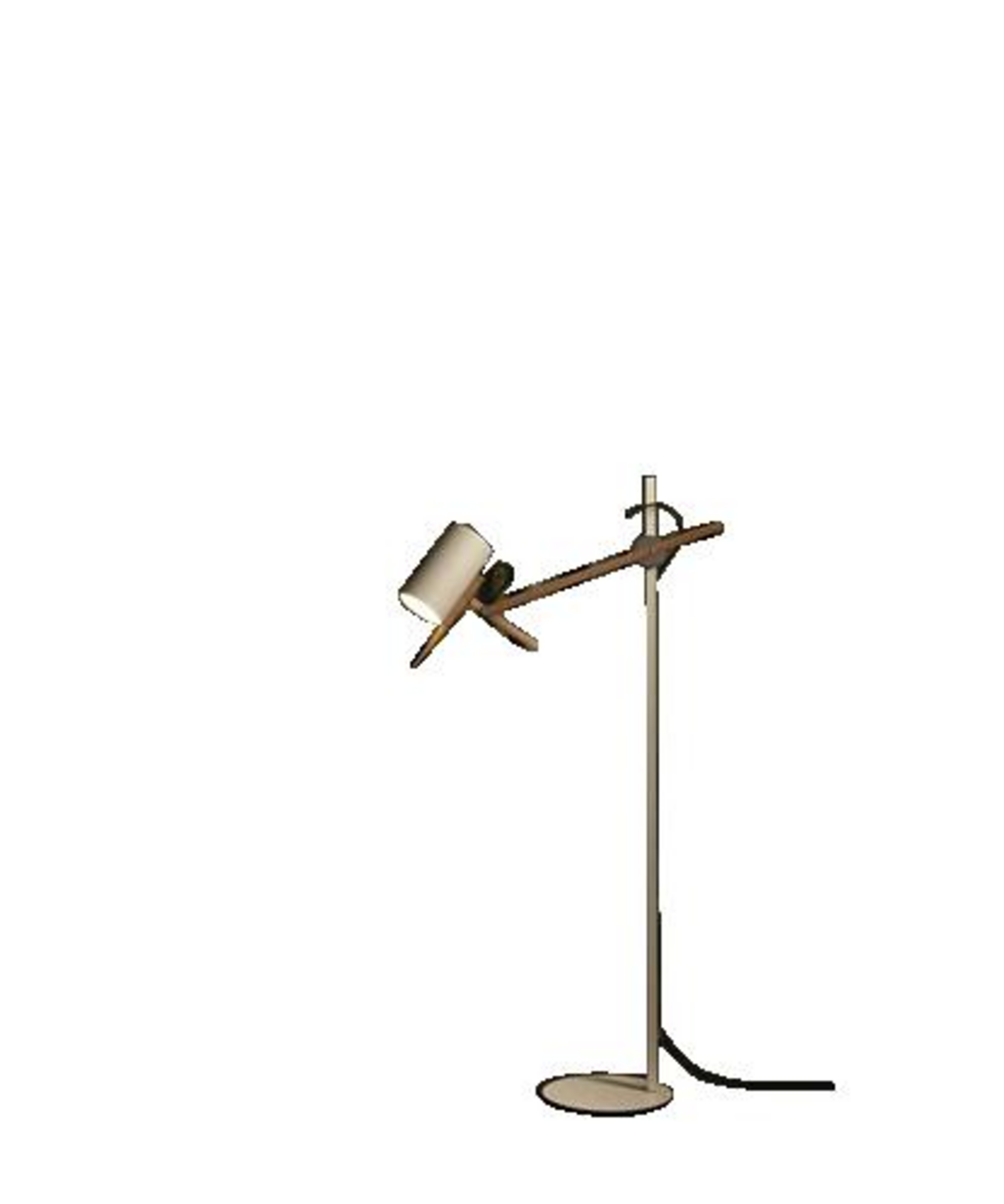 Scantling P73 Lampadaire Blanc - Marset