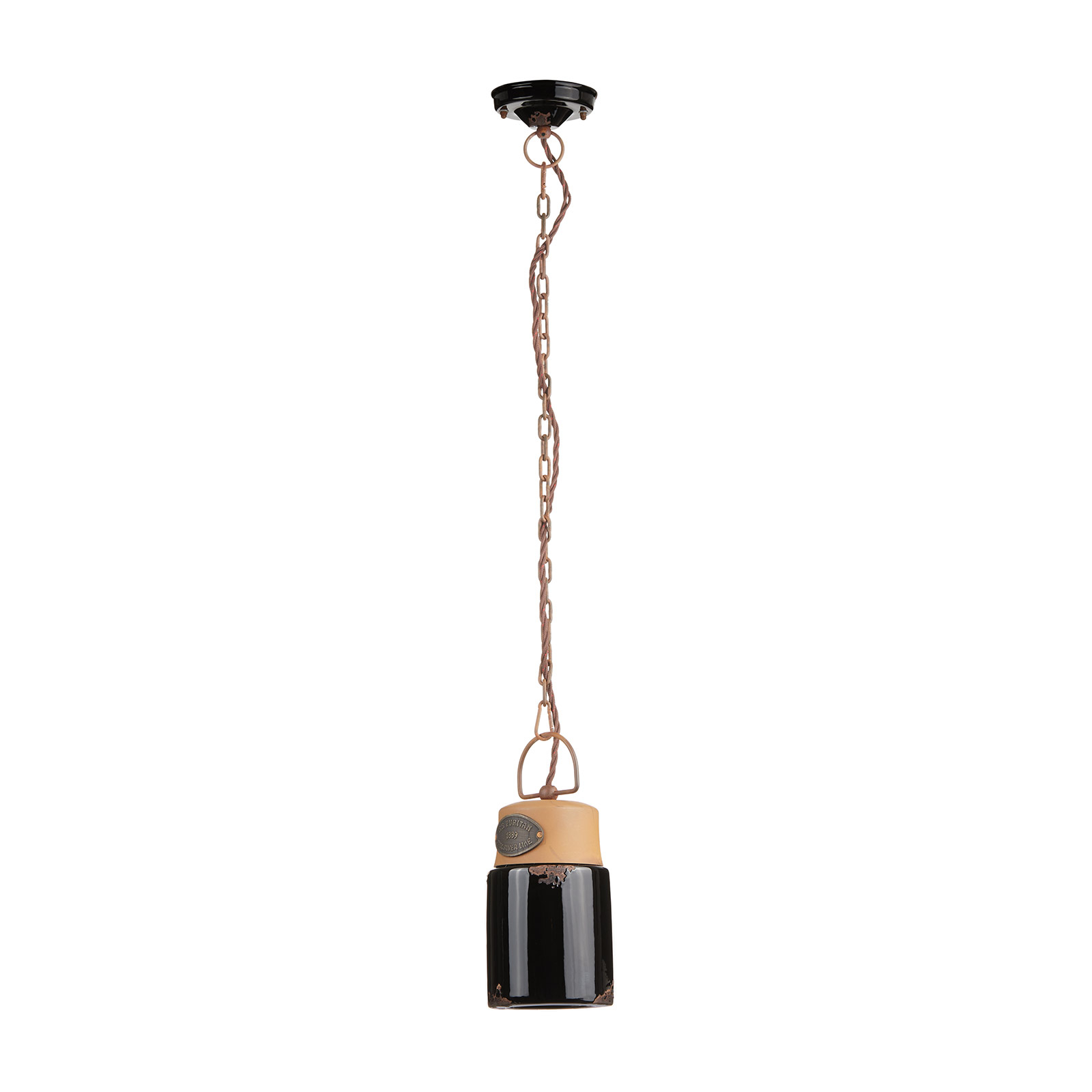 C1621 wall light, ceramic and metal