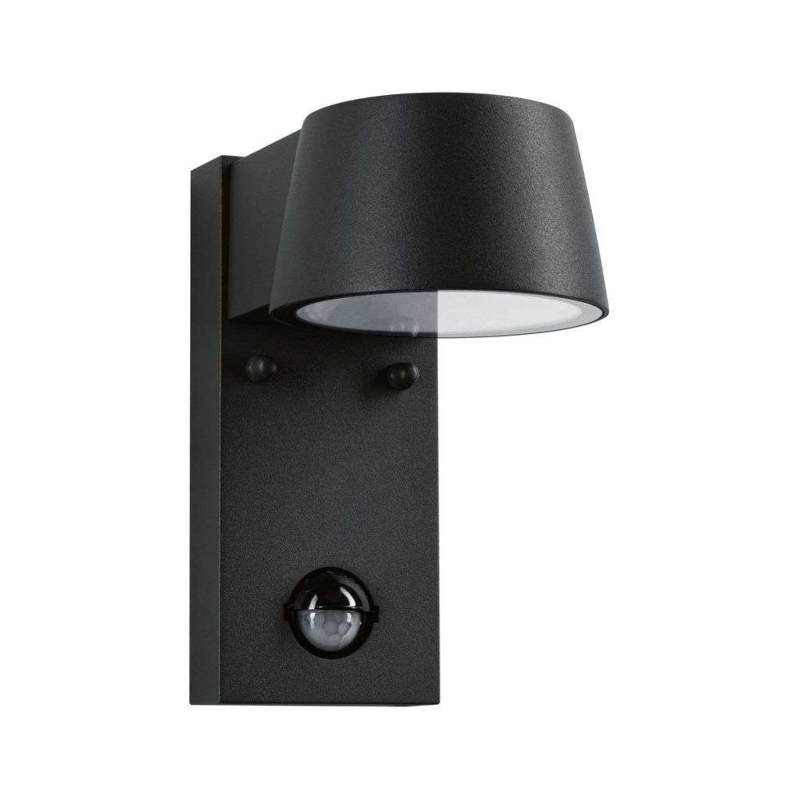 Capea Utomhus Vägglampa m/Sensor Alu/Antracit - Paulmann