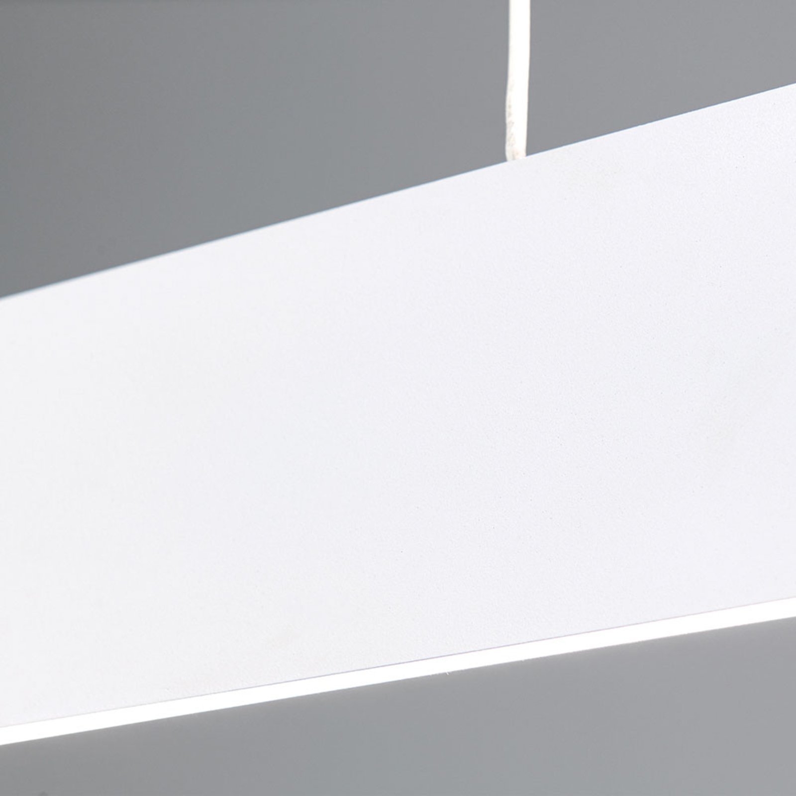 LED sospensione Gideon, up- & downlight, bianco