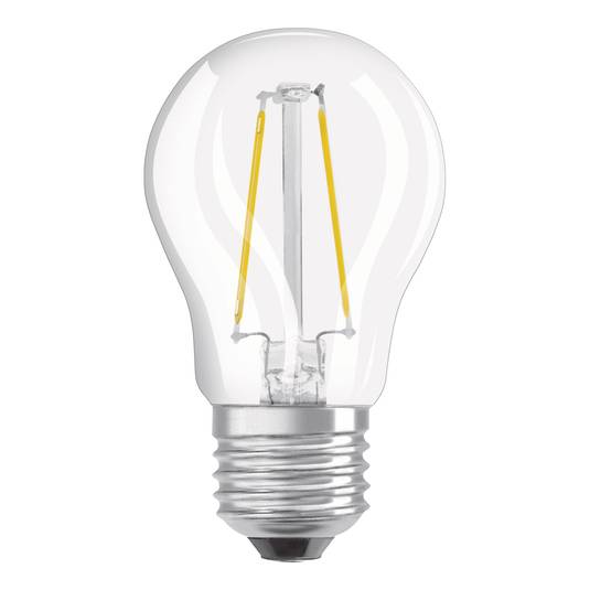 OSRAM LED lámpa E27 2,8W dimm. meleg f. átlátszó