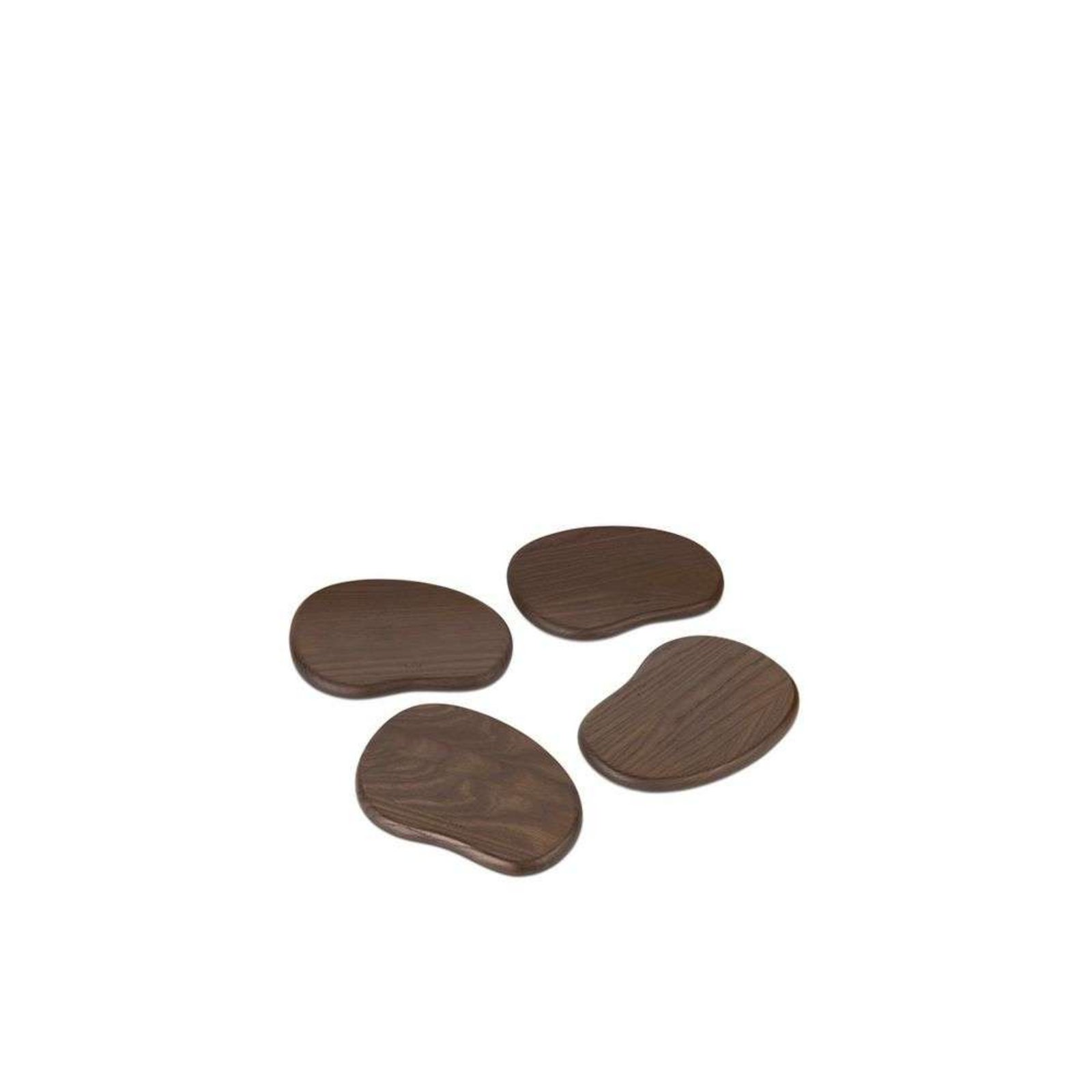 Cairn Butter Boards Set of 4 Dark Brown - ferm LIVING