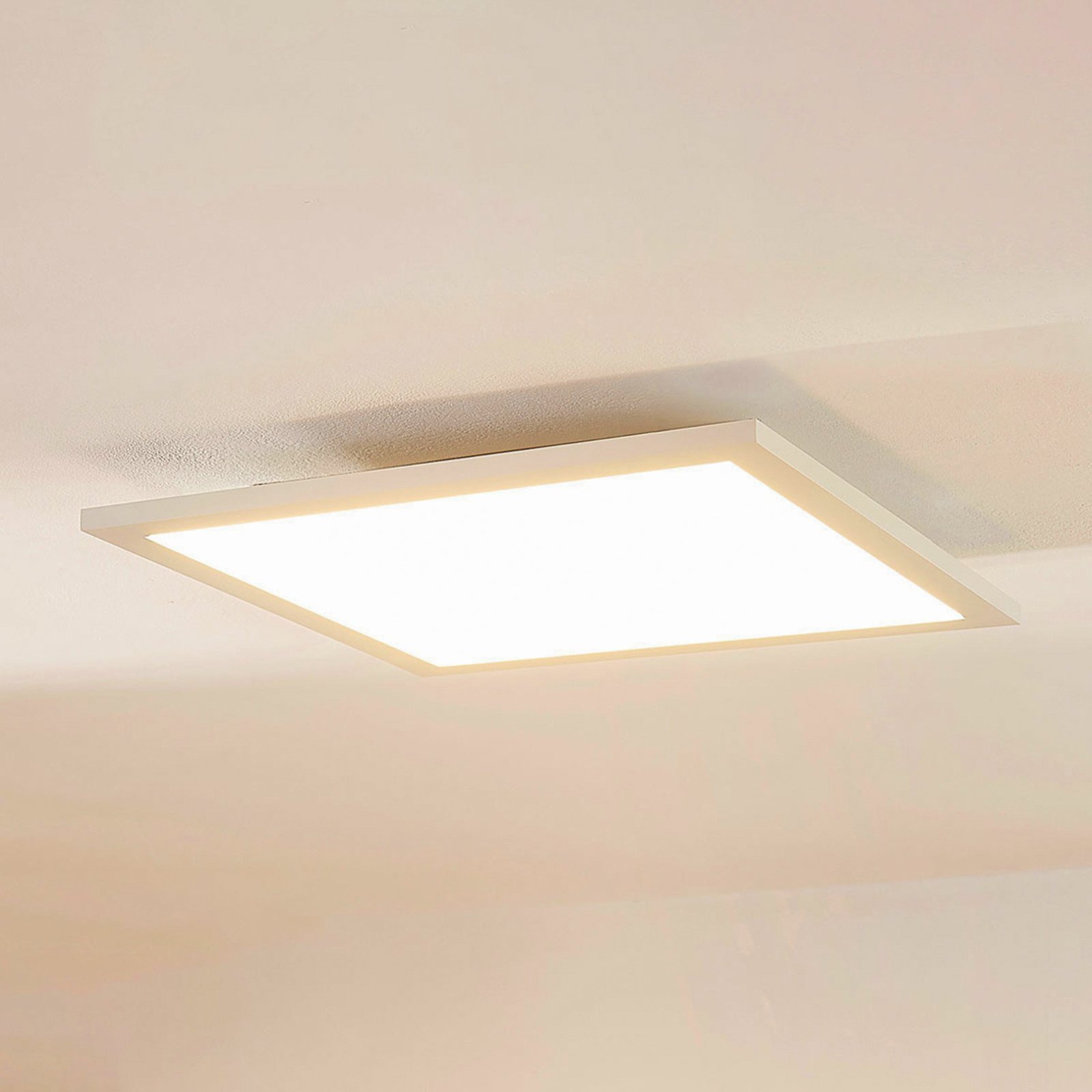 Arcchio Lysander panel LED, CCT, 39 cm, blanco