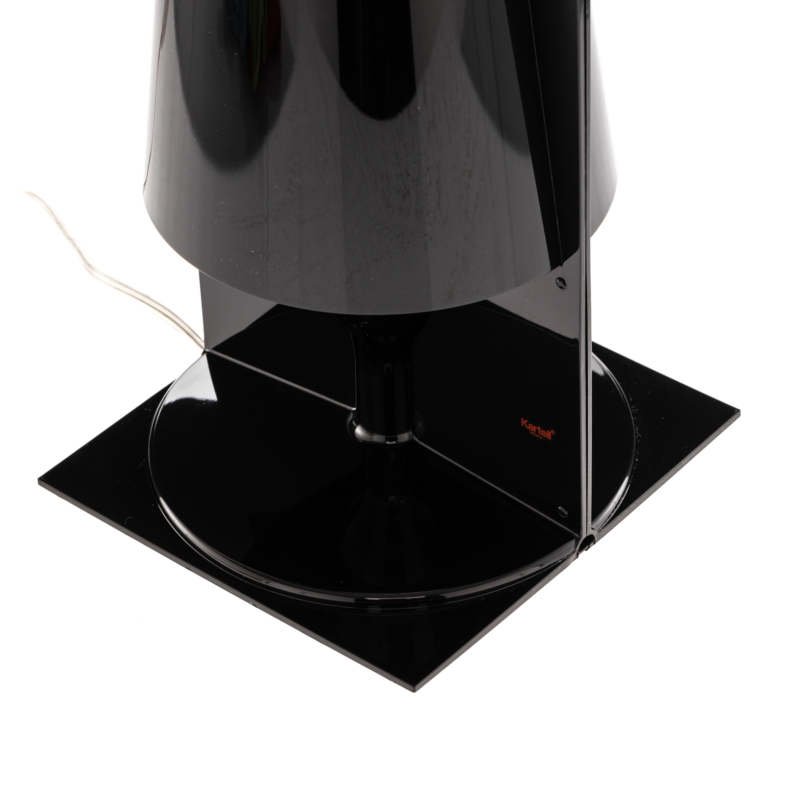 Дизайнерска настолна лампа Kartell Take, черна