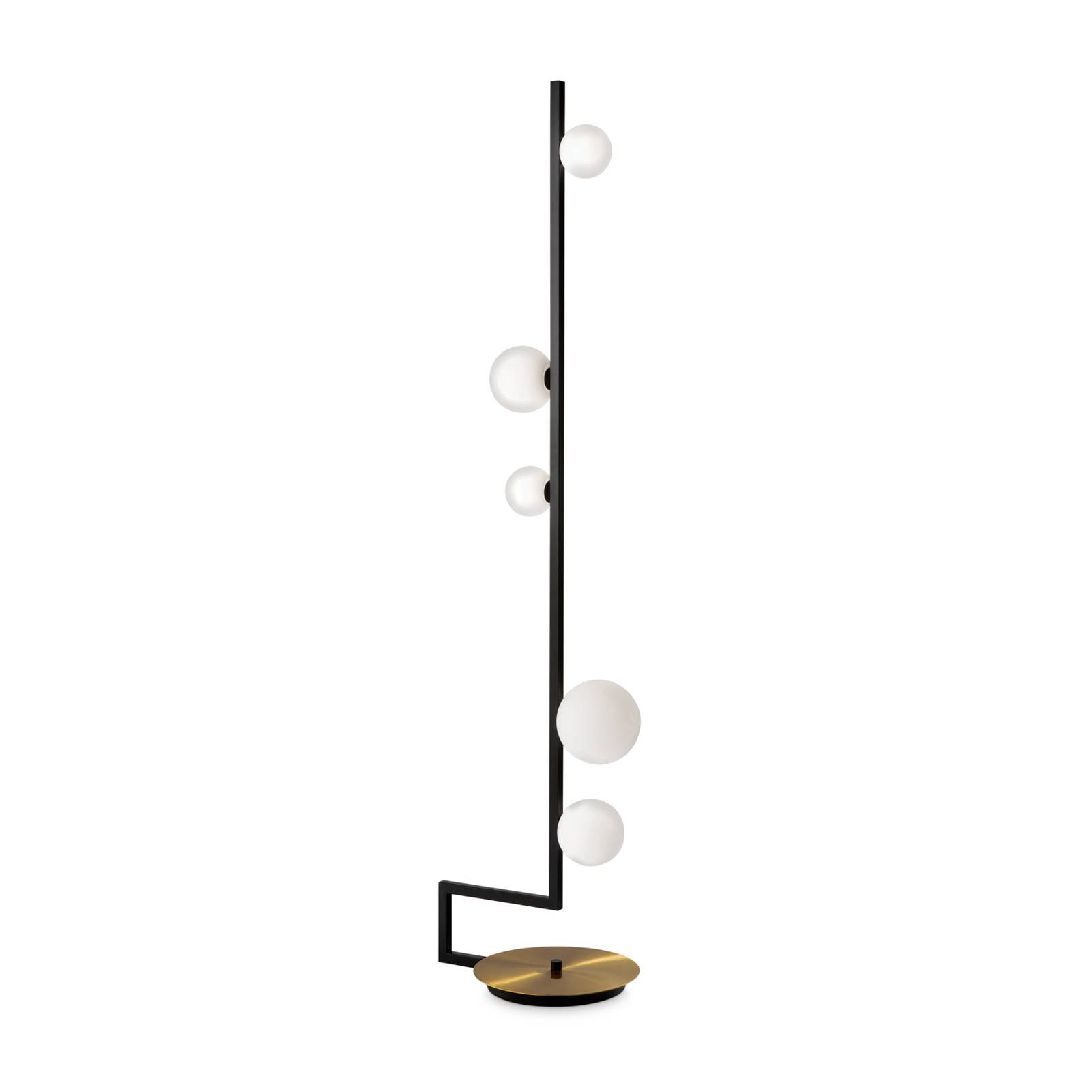 Ideallux Ideal Lux Birds LED-golvlampa fem lampor