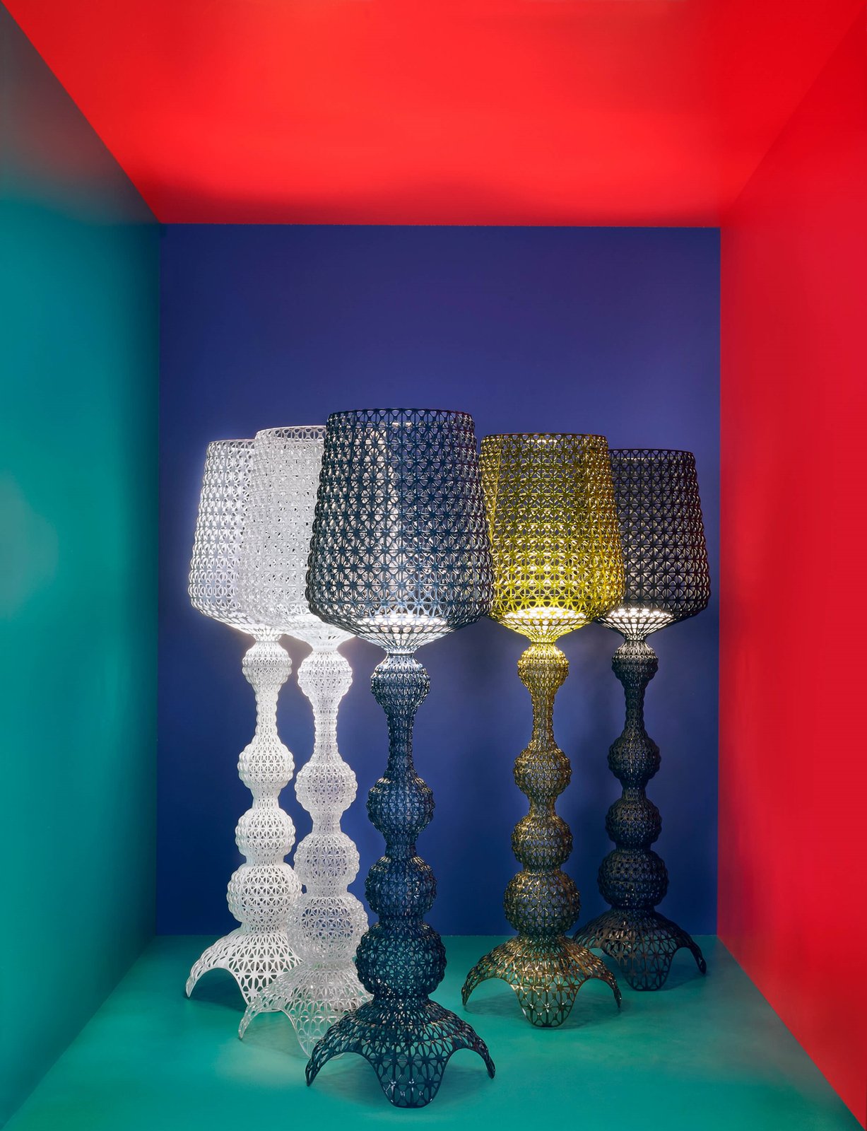 Kabuki Floor Lamp Black - Kartell