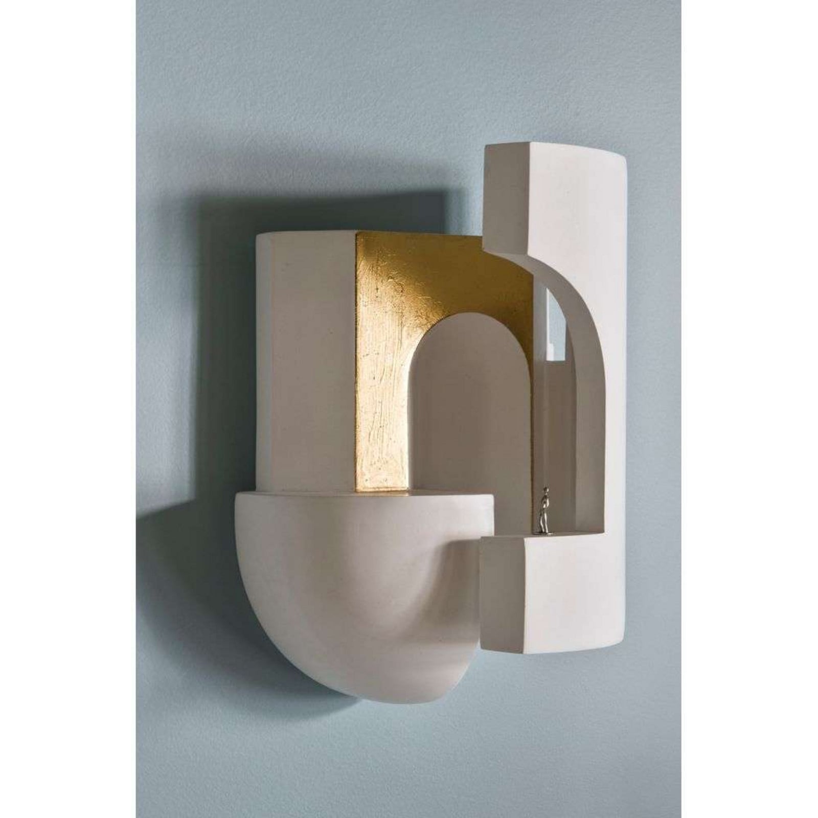 Soul Story 2 Wandleuchte White/Gold DCW - Design - Kunststoff