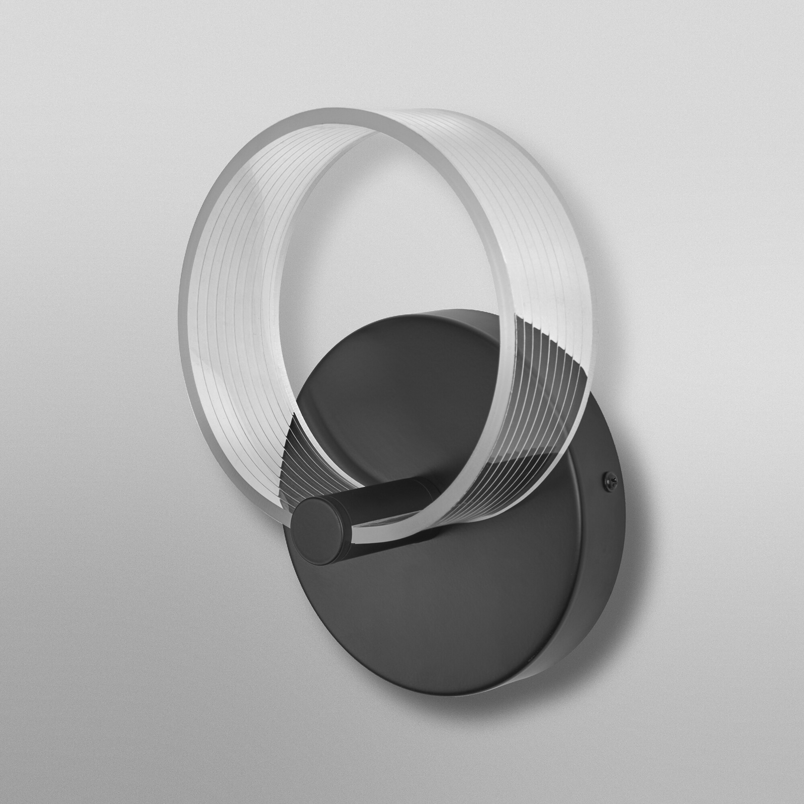 OSRAM LED-wandlamp Decor Circle, CCT, zwart
