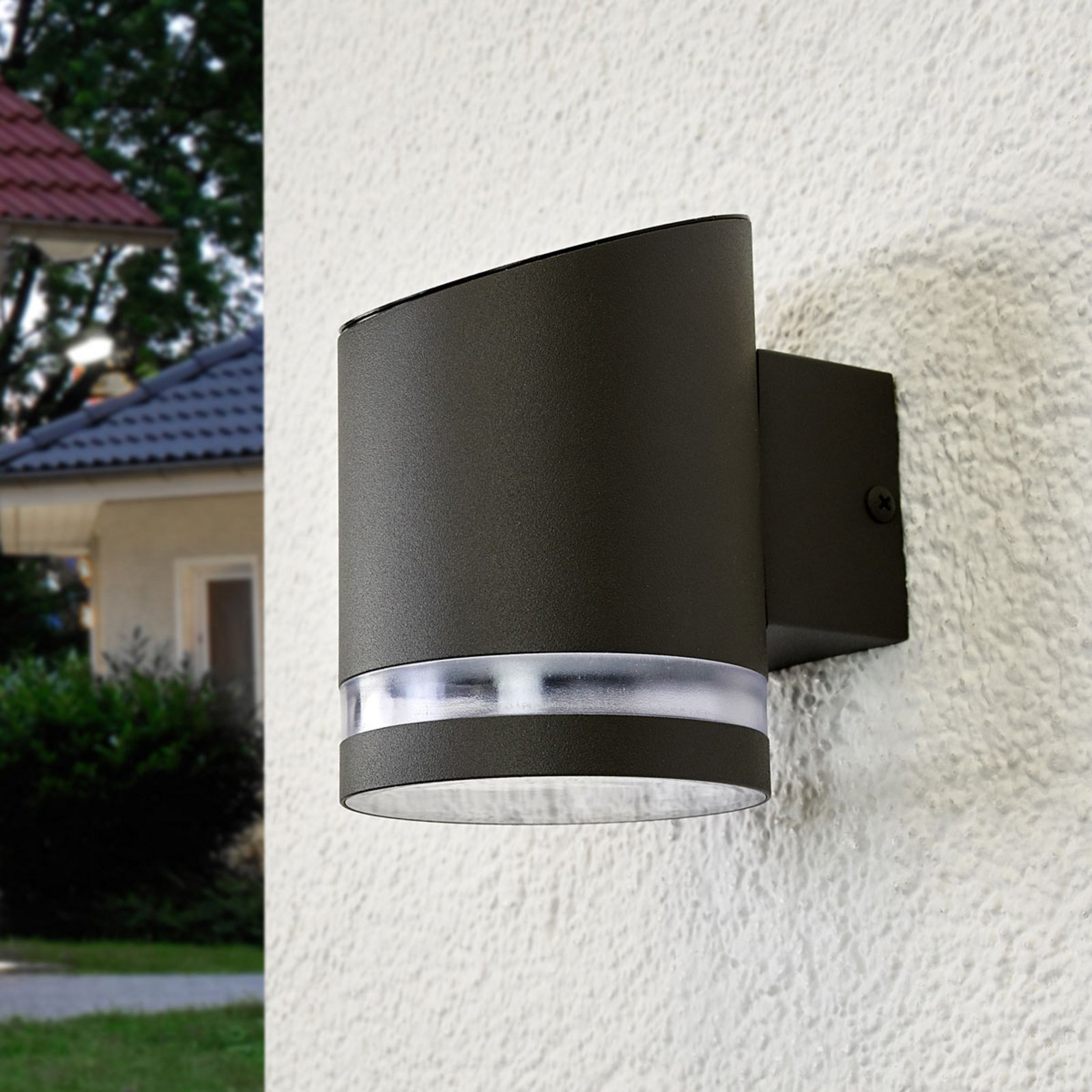 Melinda Solcelle Lampe Grey - Lindby