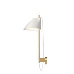 Yuh Wall Lamp White/Brass - Louis Poulsen