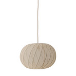 Lampada a sospensione Piola, color crema, poliestere, Ø 50 cm - Bloomingville