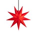 Sterntaler-LED-tähti 9-sakarainen punainen