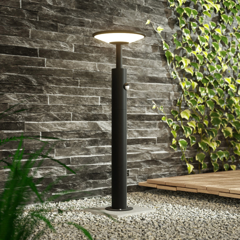 Słupek ogrodowy LED Fenia, czujnik ruchu, 60 cm