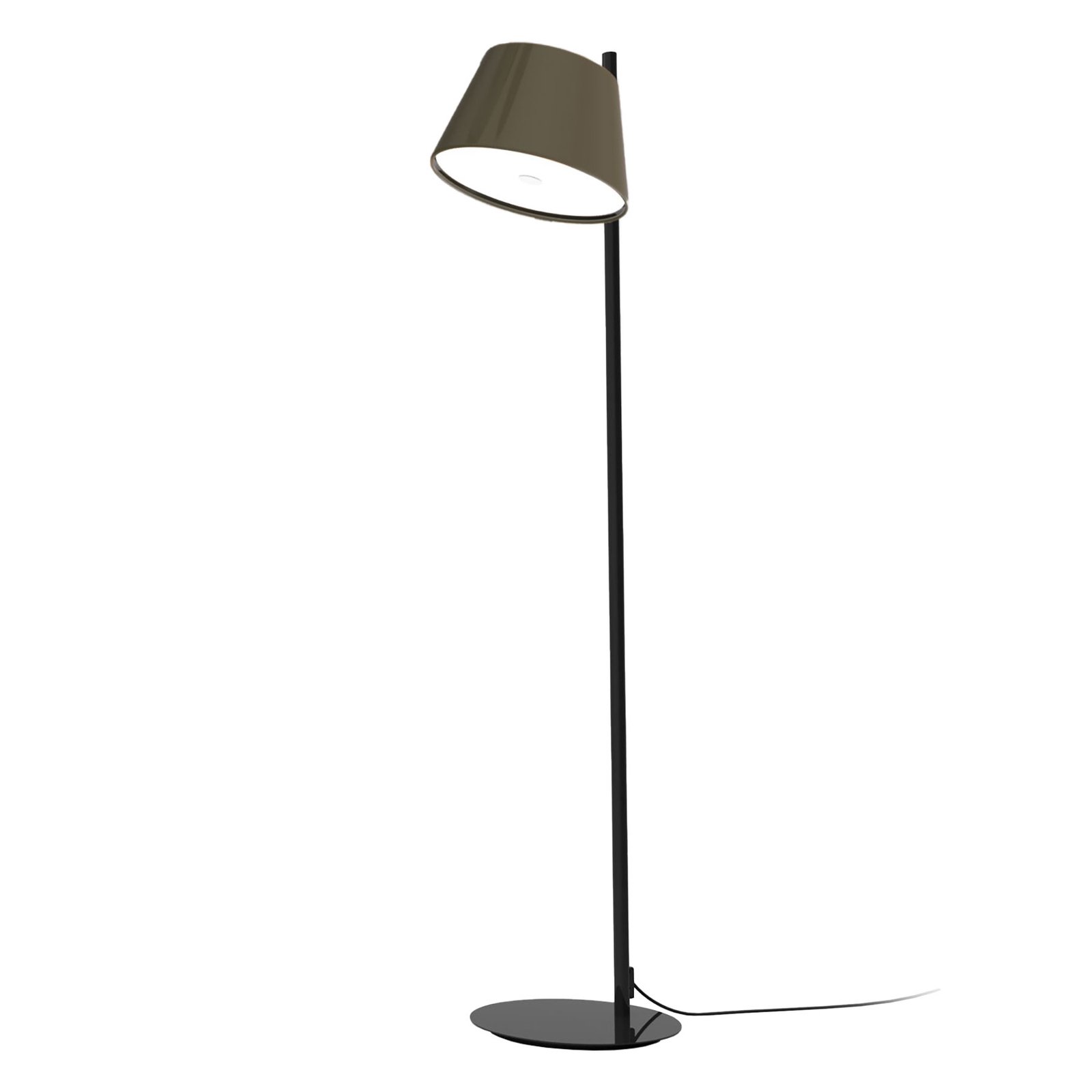 MARSET Tam Tam P lampadaire, à 1 lampe, brun gris