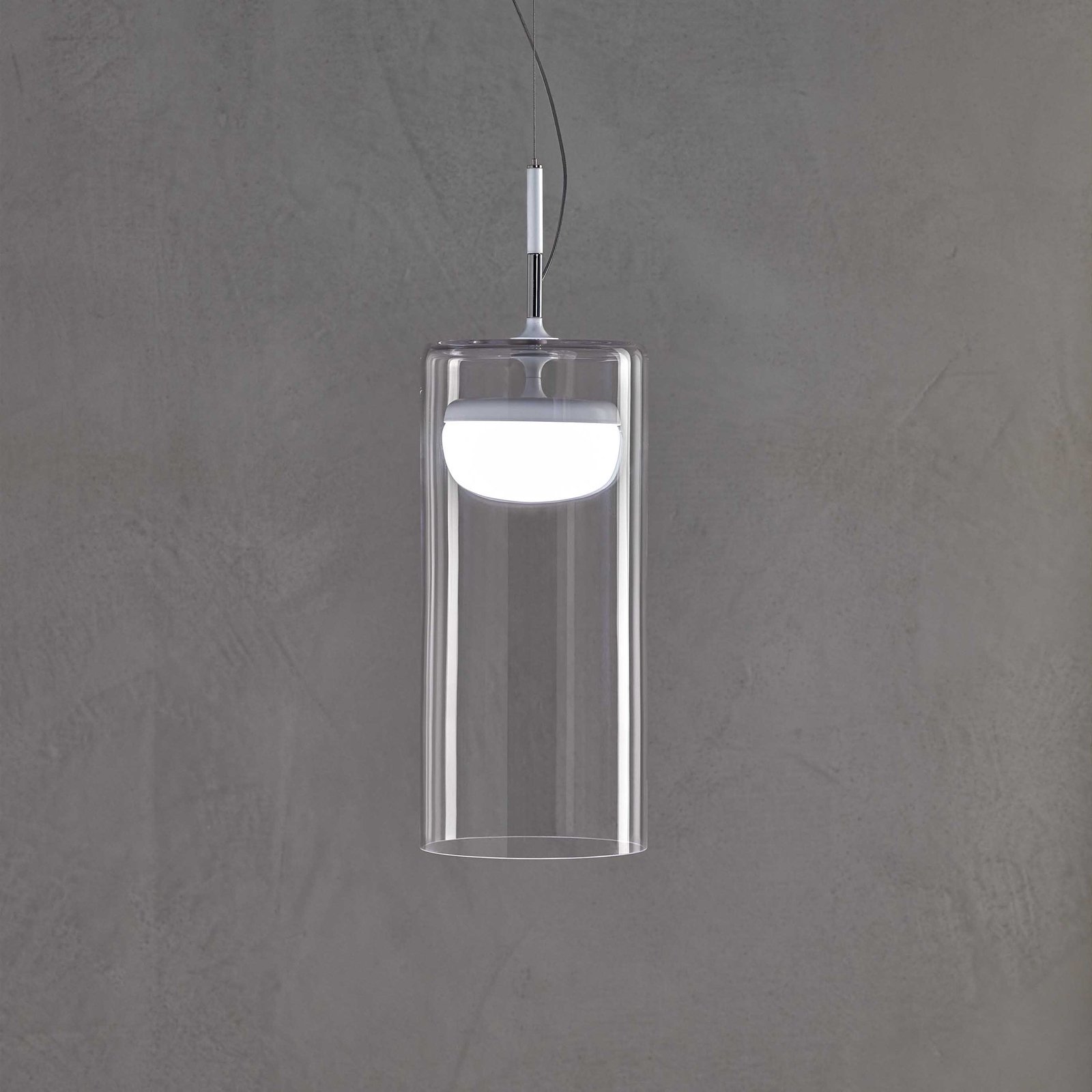 Prandina Diver LED hanging lamp S5 2,700 K white