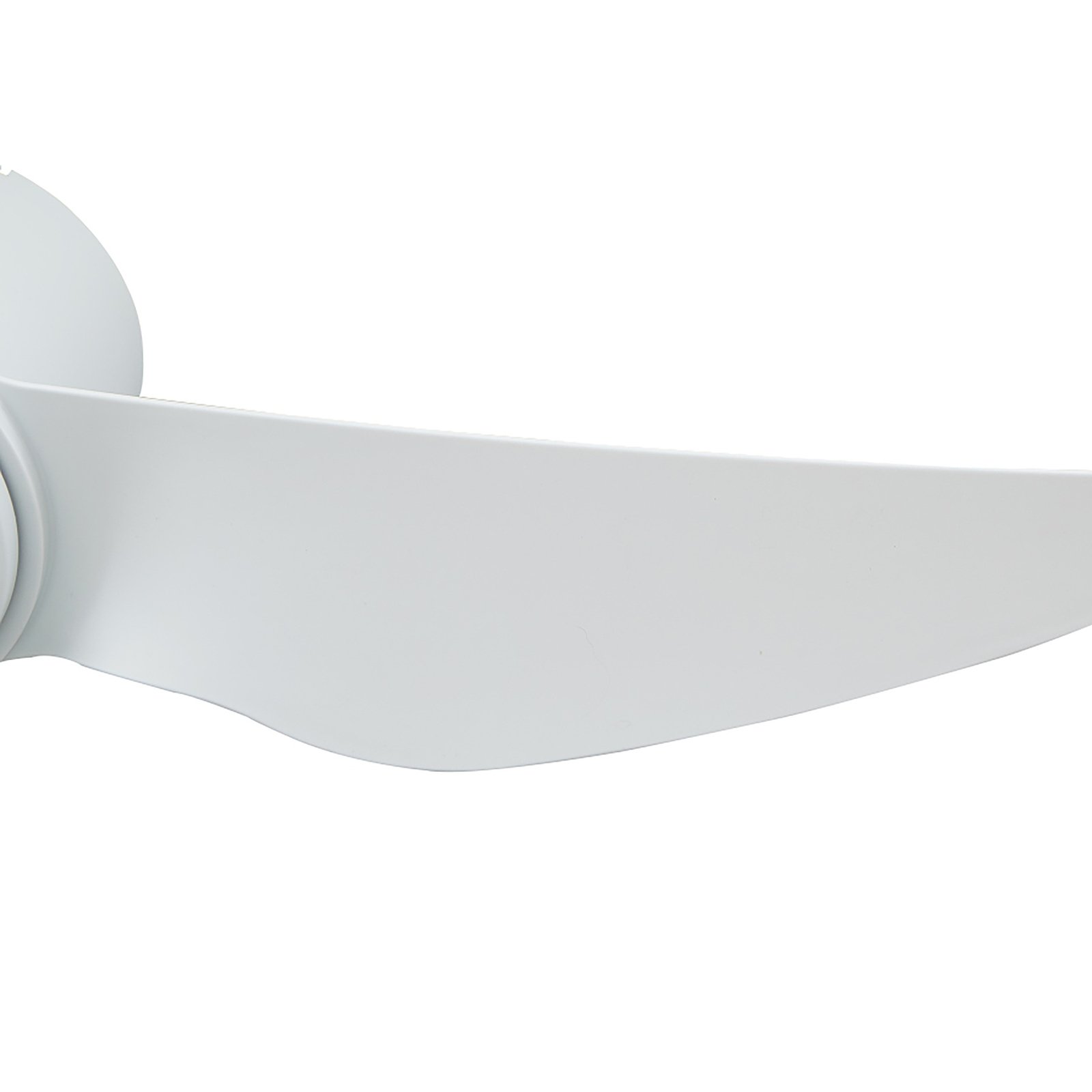 Lindby ceiling fan Aulo, white, DC, quiet, Ø 123 cm