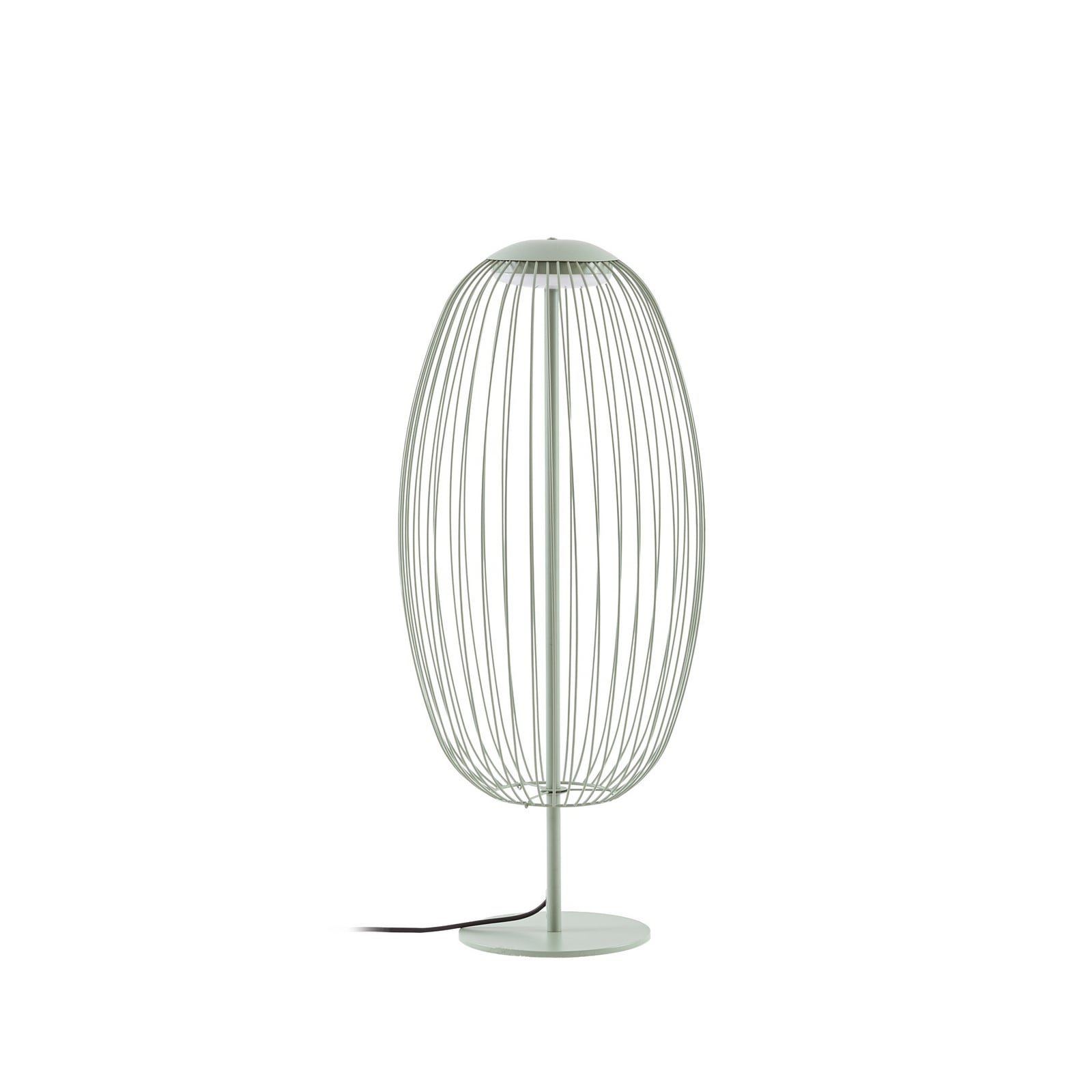 Richi vanjska podna LED lampa, visina 90 cm, svijetlozelena, IP44, metal -