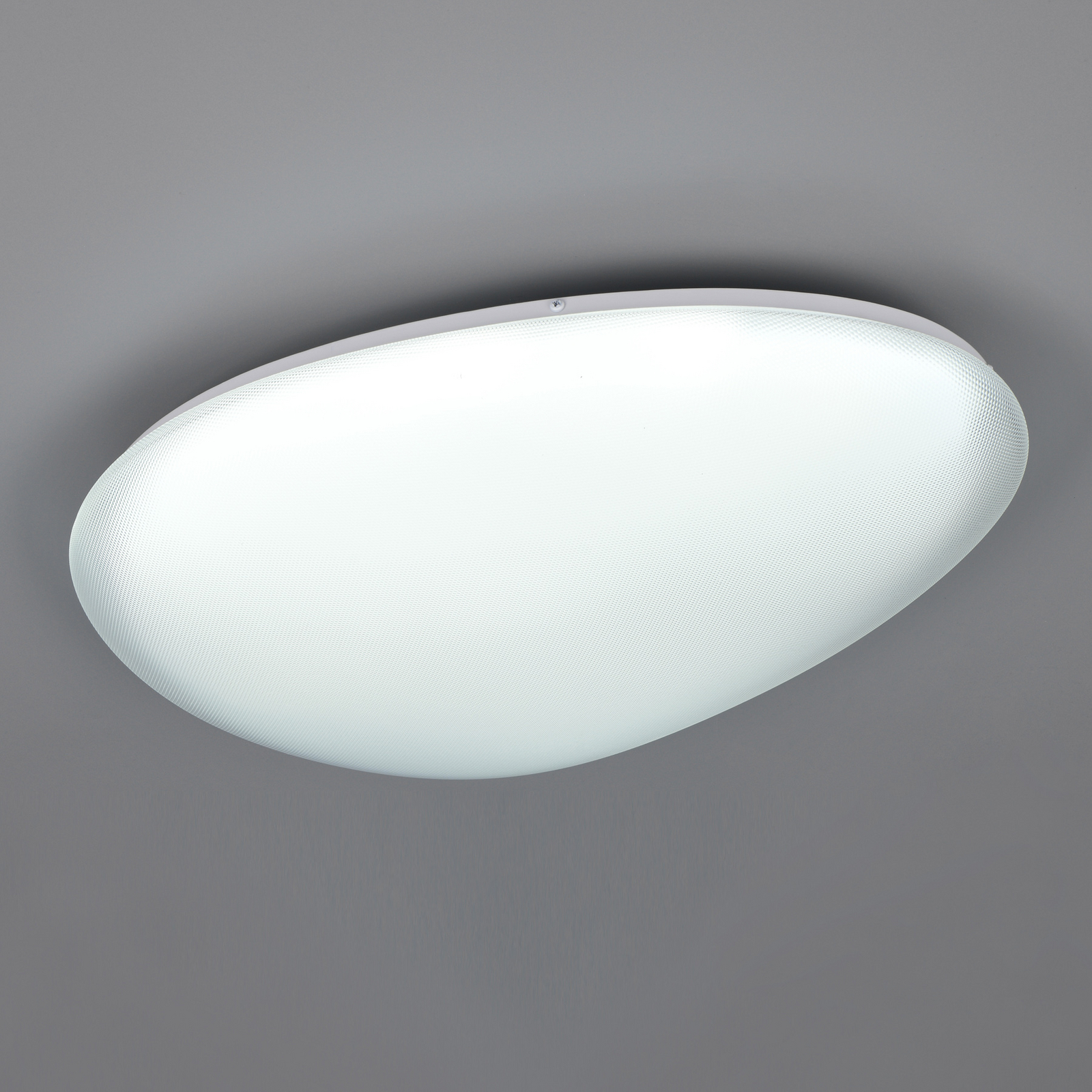 Ozera LED plafondlamp, lengte 55 cm, wit, kunststof, CCT Ozera LED plafondlamp, lengte 55 cm, wit, kunststof, CCT