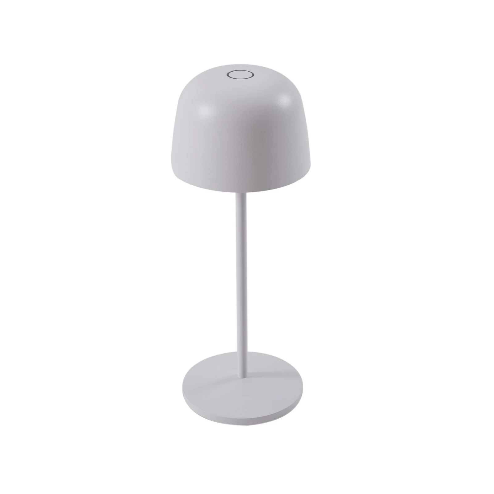 Lindby LED-Akku-Tischleuchte Arietty, weiß, dimmbar, IP65