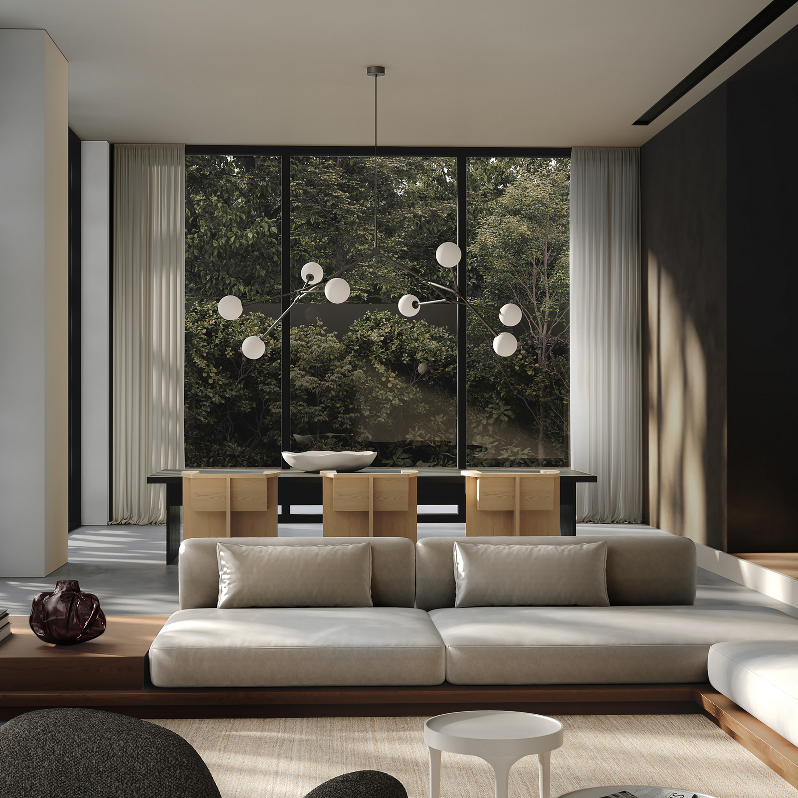 Miska Native, wysokość 10 cm, kamień, biała – 101 Copenhagen