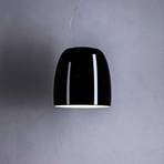 Prandina Notte S1 hanglamp, zwart/wit