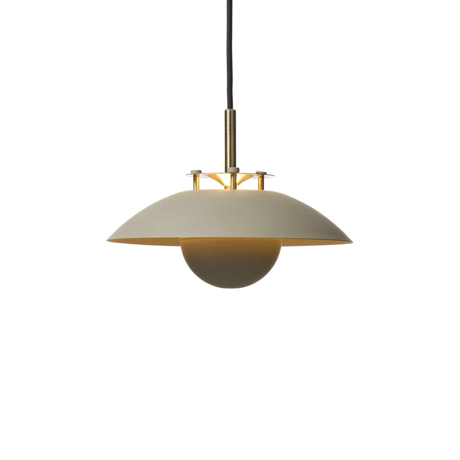 STEPP hanglamp, crème, Ø 24 cm, metaal - Halo Design