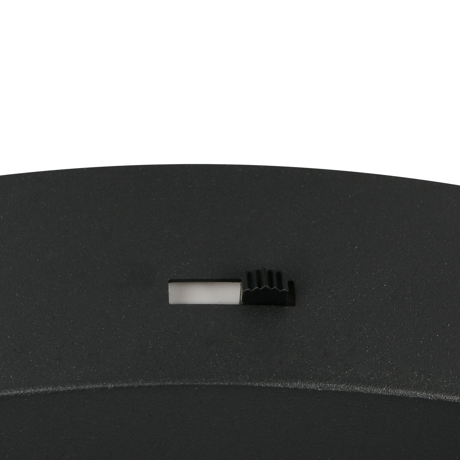 Spot LED de teto Romeo, Ø 30 cm, preto, metal, 5 lâmpadas.