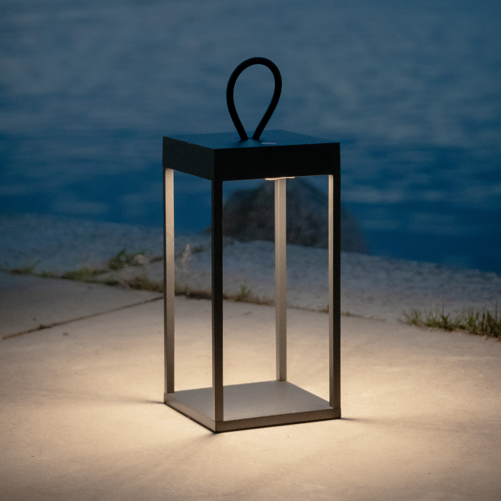 LOOM DESIGN Lucerna světlo na terasu 30 cm černé