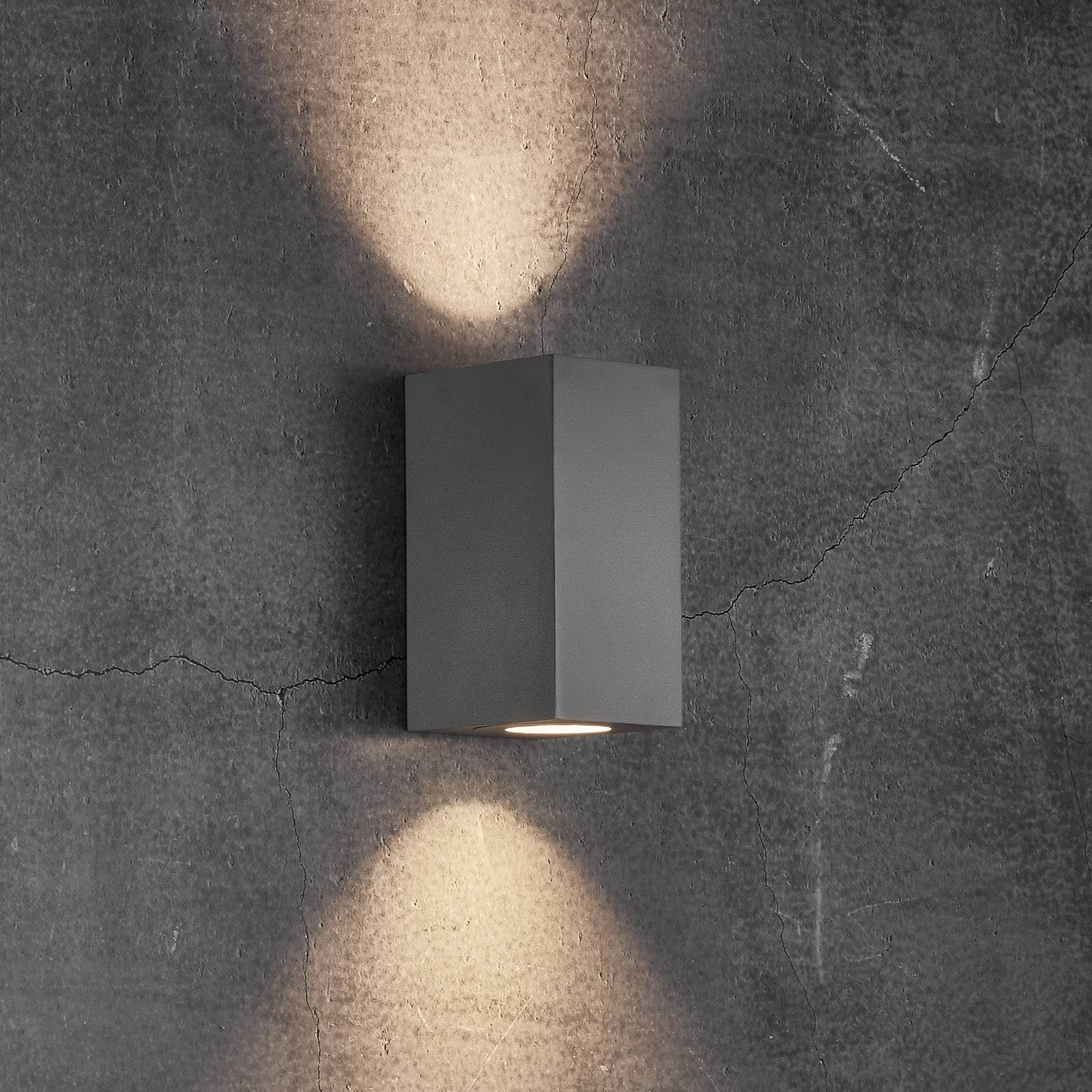 Nordlux Venkovní světlo Canto Maxi Kubi 2, 17 cm, šedá