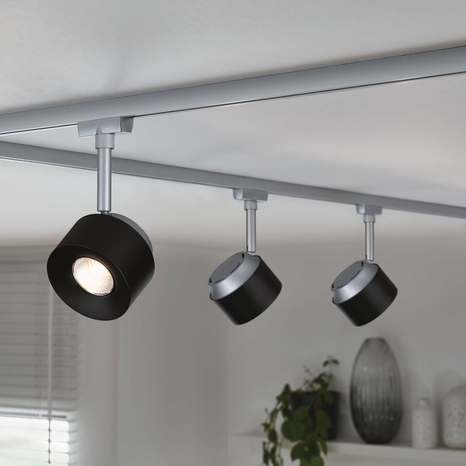 Paulmann URail LED spot Pane chrome matt